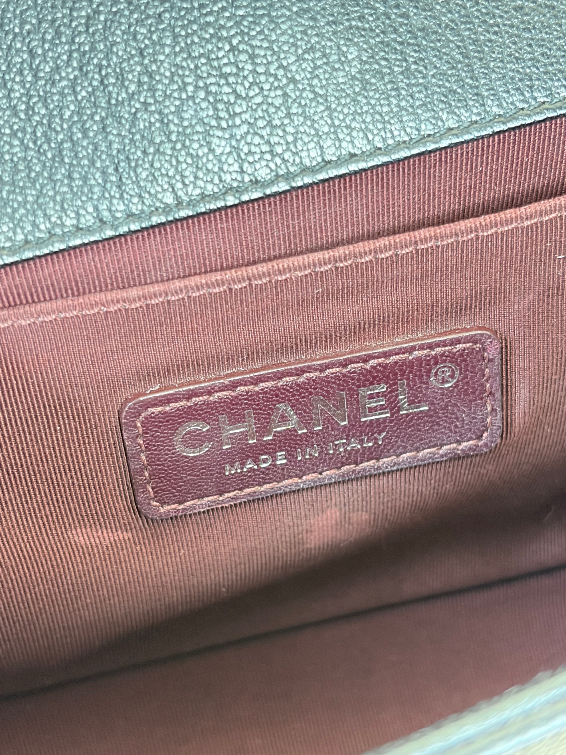 Chanel Black Boy Medium Bag