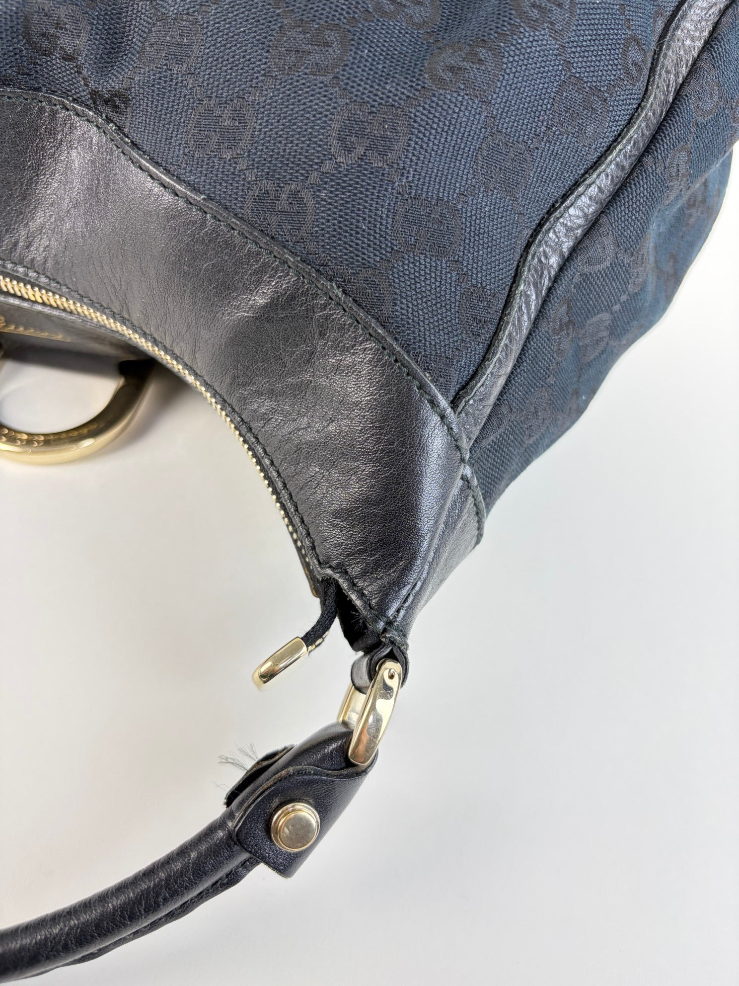 Gucci gg monogram canvas D-RING large hpbo