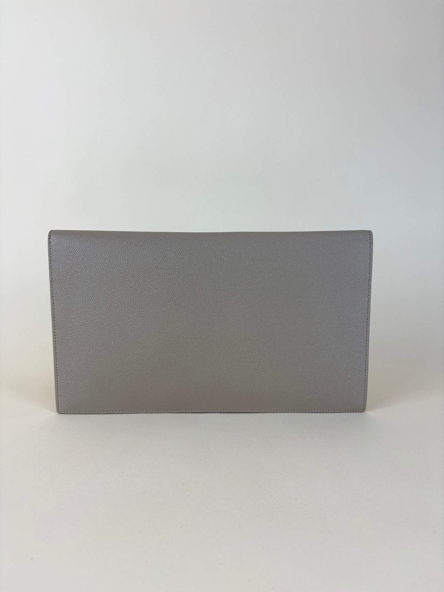 YSL Beige Uptown Pouch