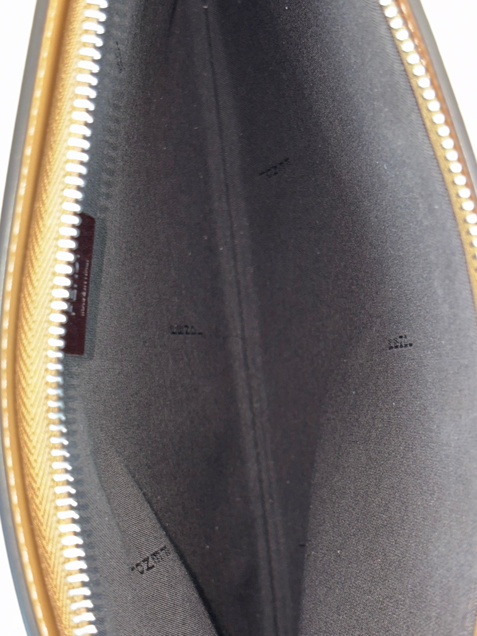 Fendi Brown Tobacco Jacquard FF Flat Medium Pouch