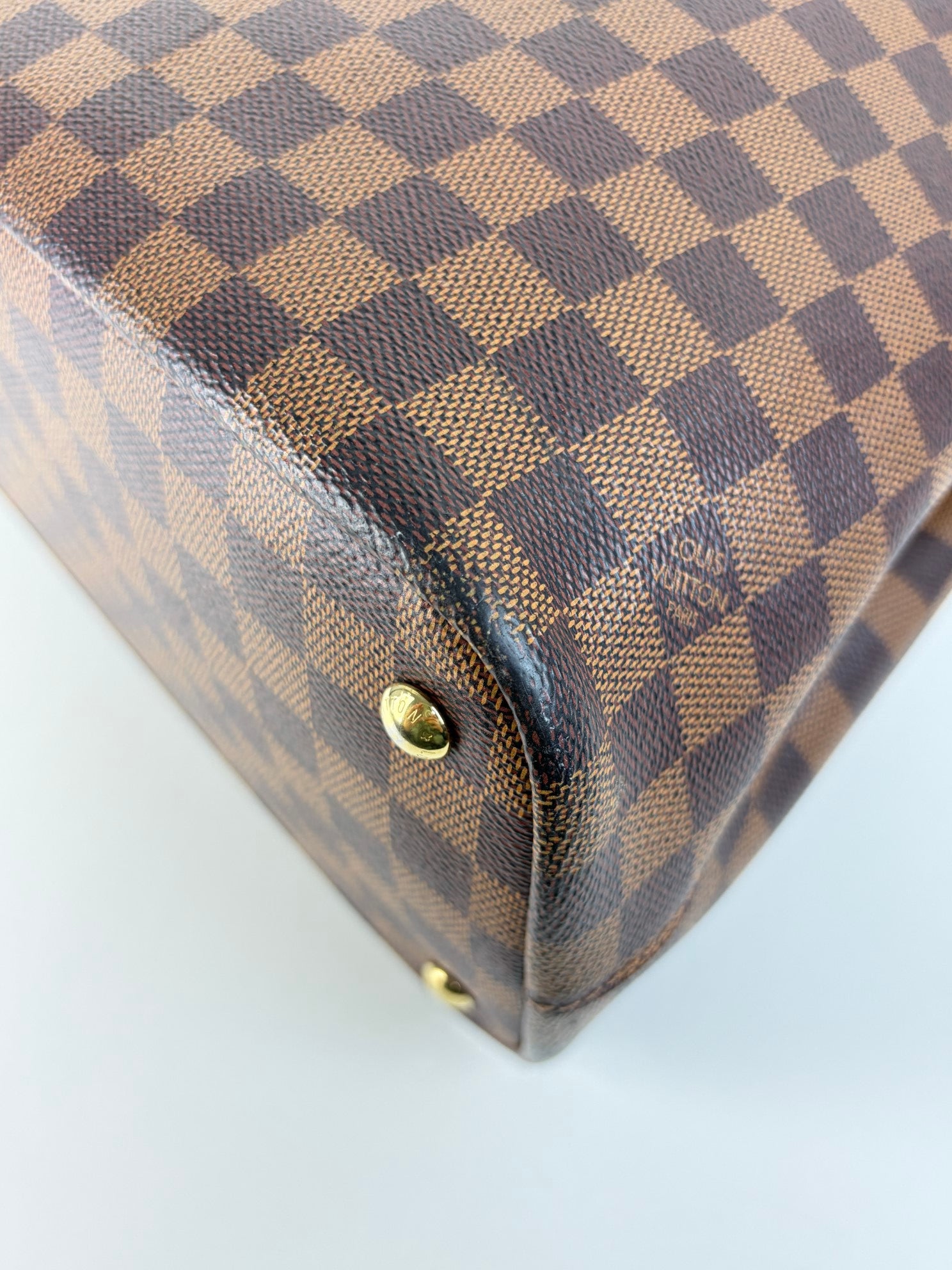 louis Vuitton Damier Ebene Kensington tote bag