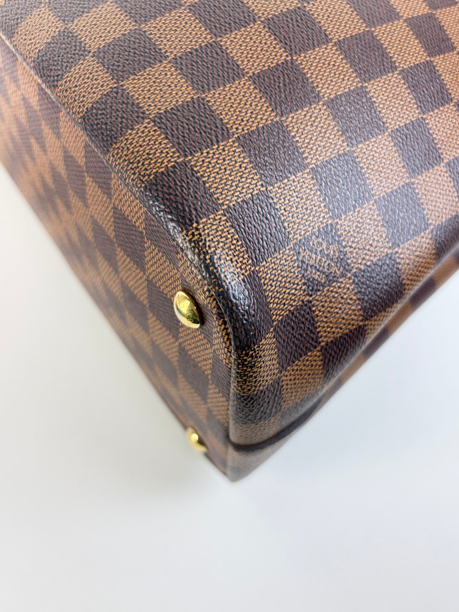 louis Vuitton Damier Ebene Kensington tote bag