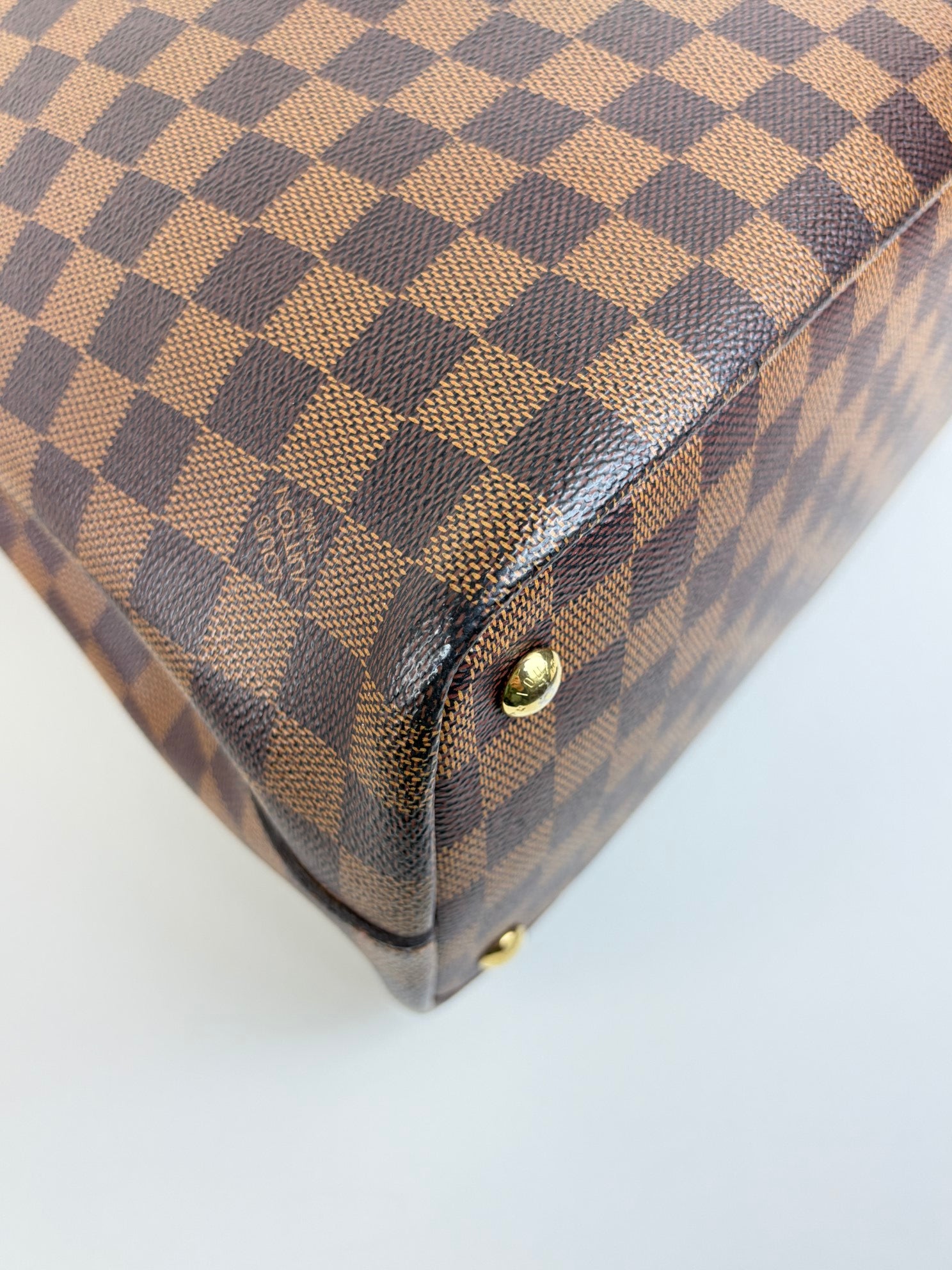 louis Vuitton Damier Ebene Kensington tote bag