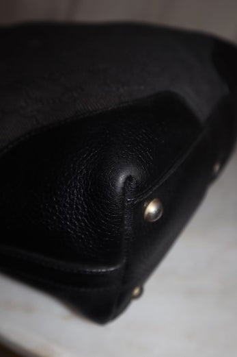 Gucci Black GG Tote Bag