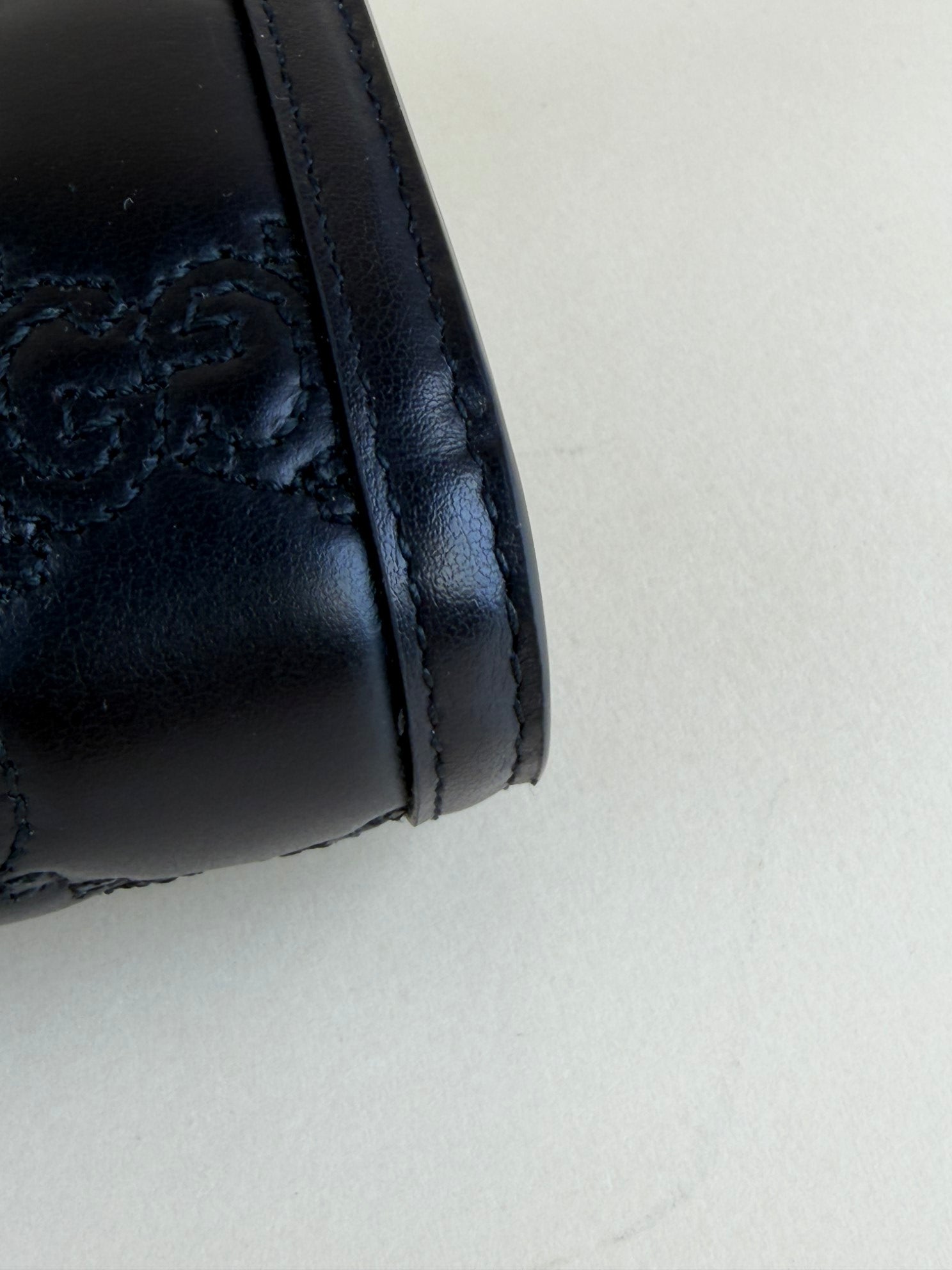 Gucci Black GG Matelasse Bag with Chains