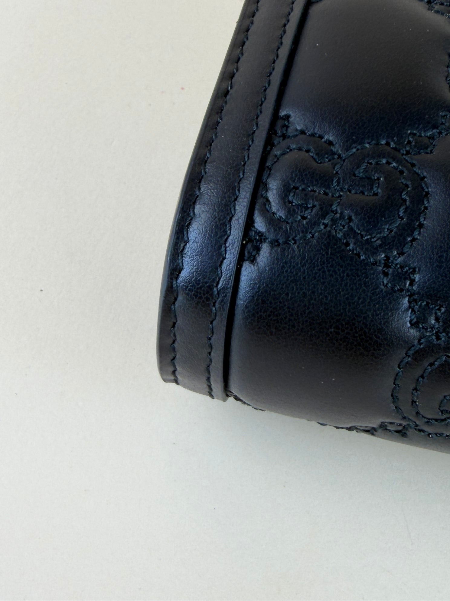 Gucci Black GG Matelasse Bag with Chains