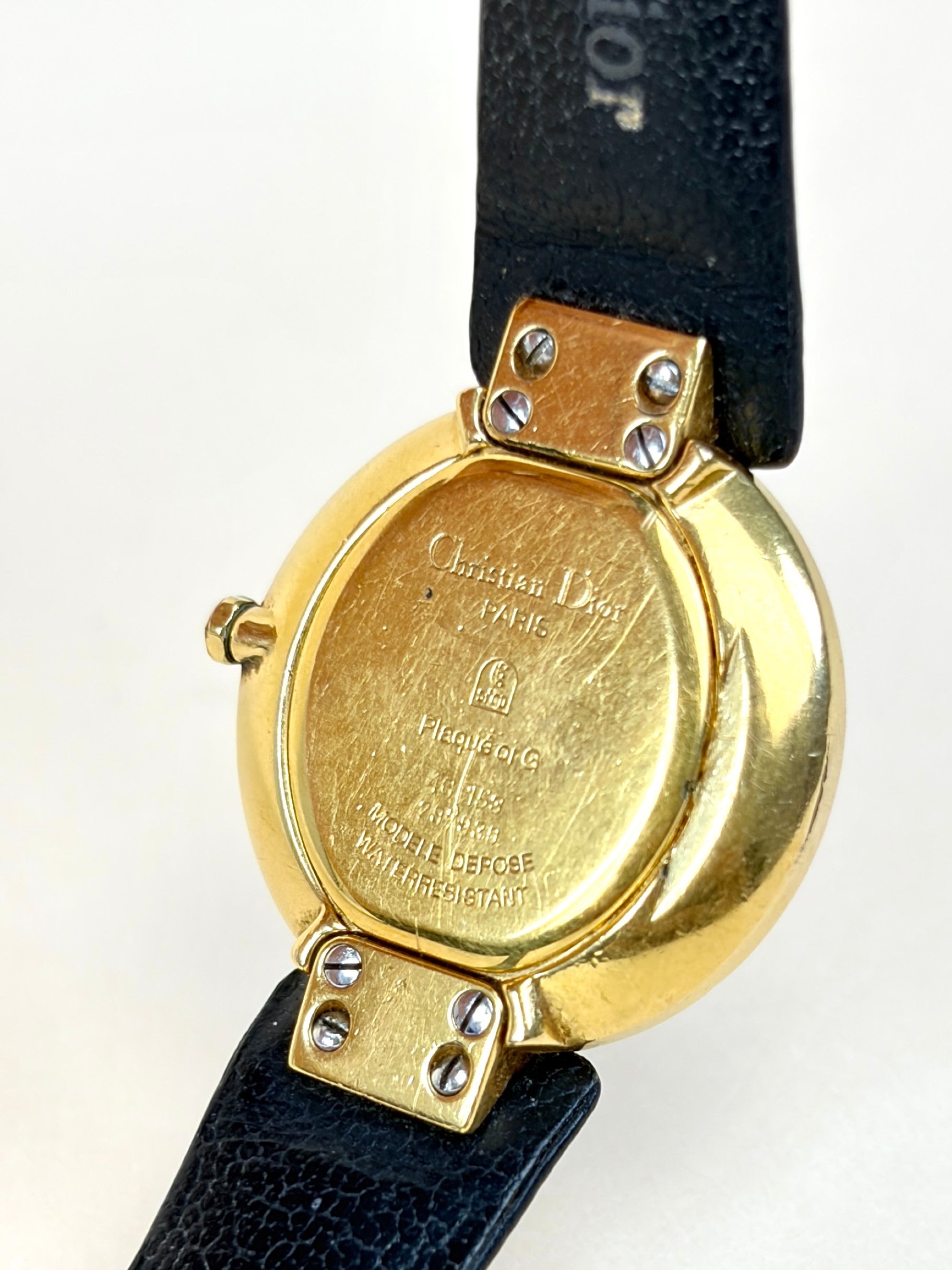 Christian Dior Black Moon Band Watch