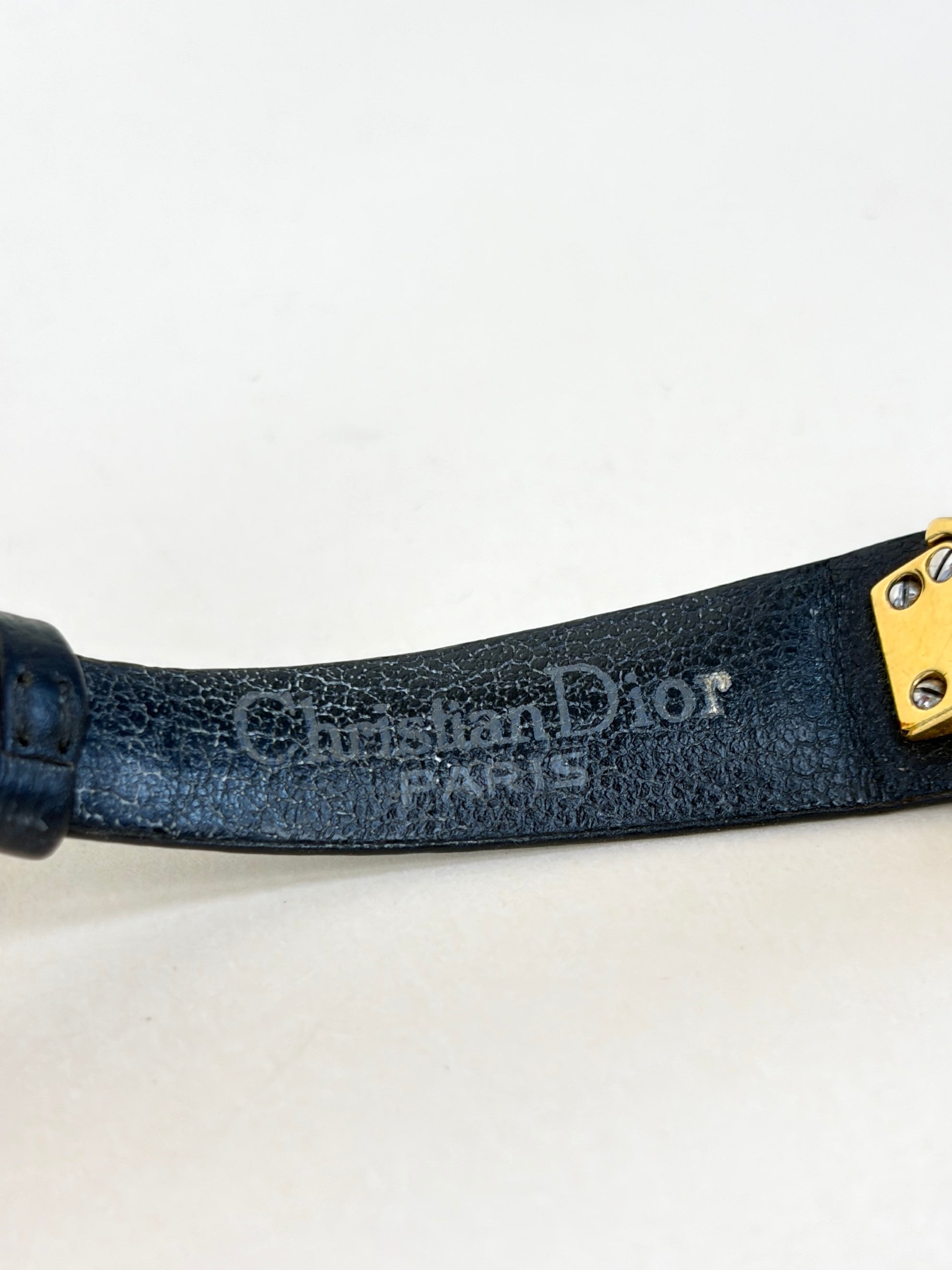 Christian Dior Black Moon Band Watch