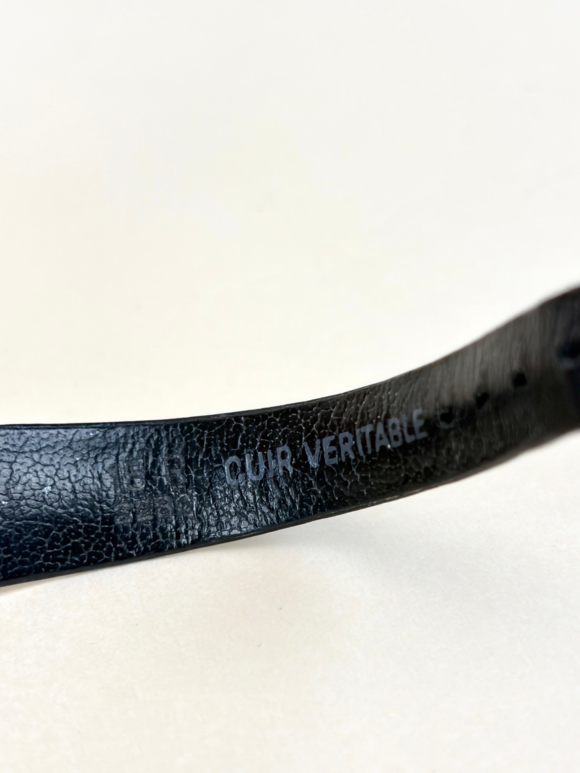Christian Dior Black Moon Band Watch