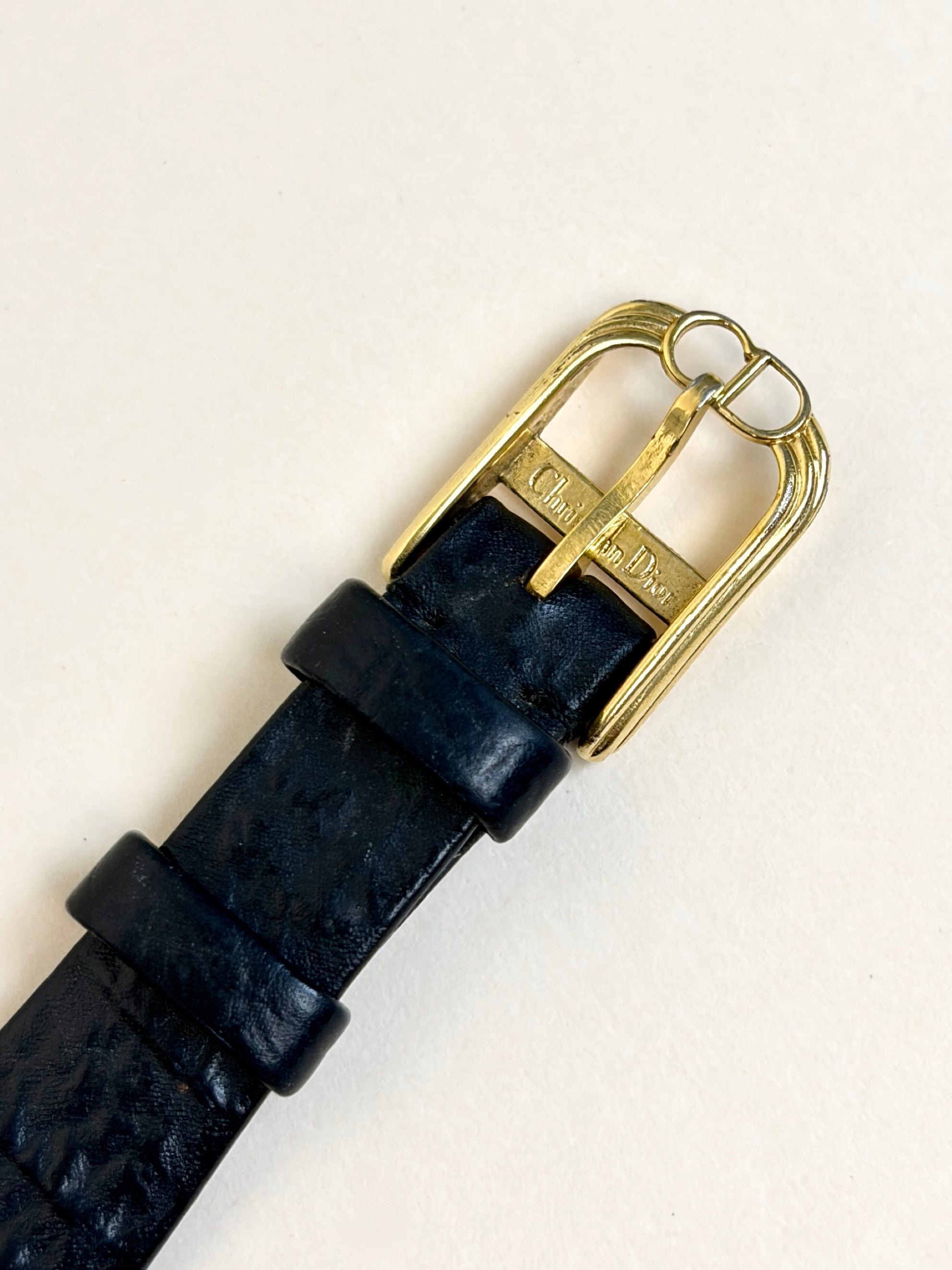 Christian Dior Black Moon Band Watch