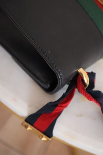 Gucci Black Sylvie Medium Bag