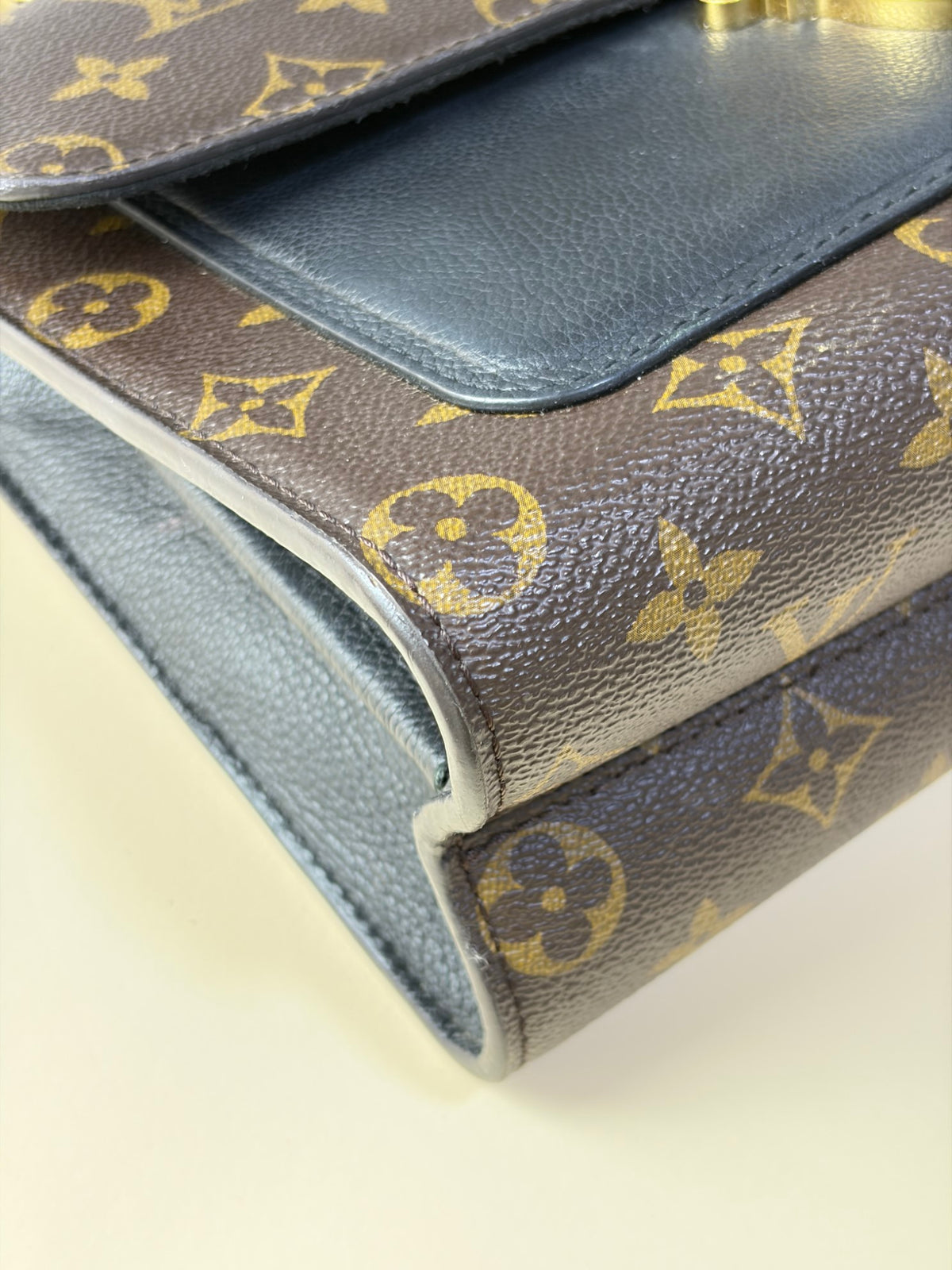 Louis Vuitton monogram canvas black victorie shoulder bag