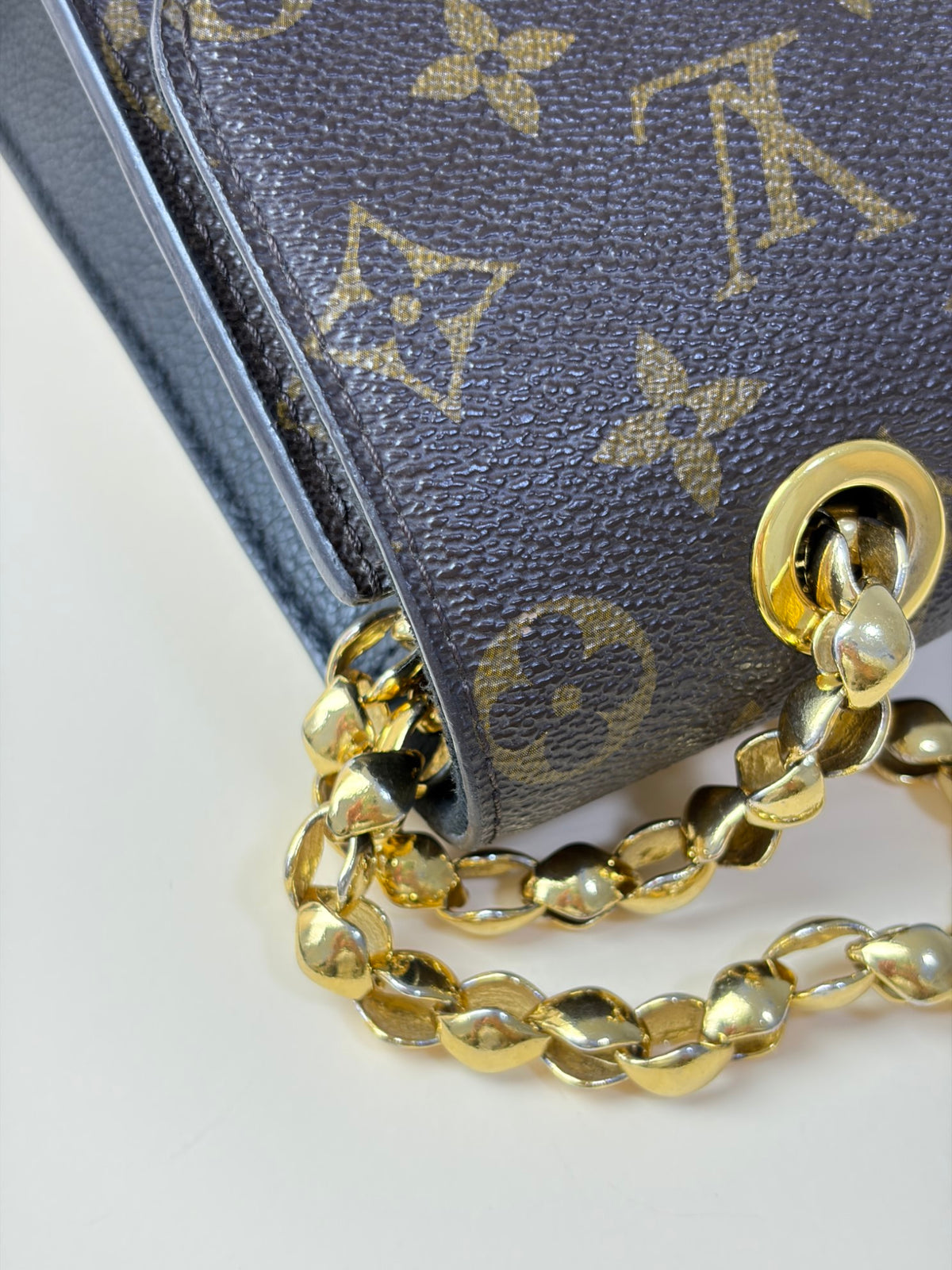 Louis Vuitton monogram canvas black victorie shoulder bag