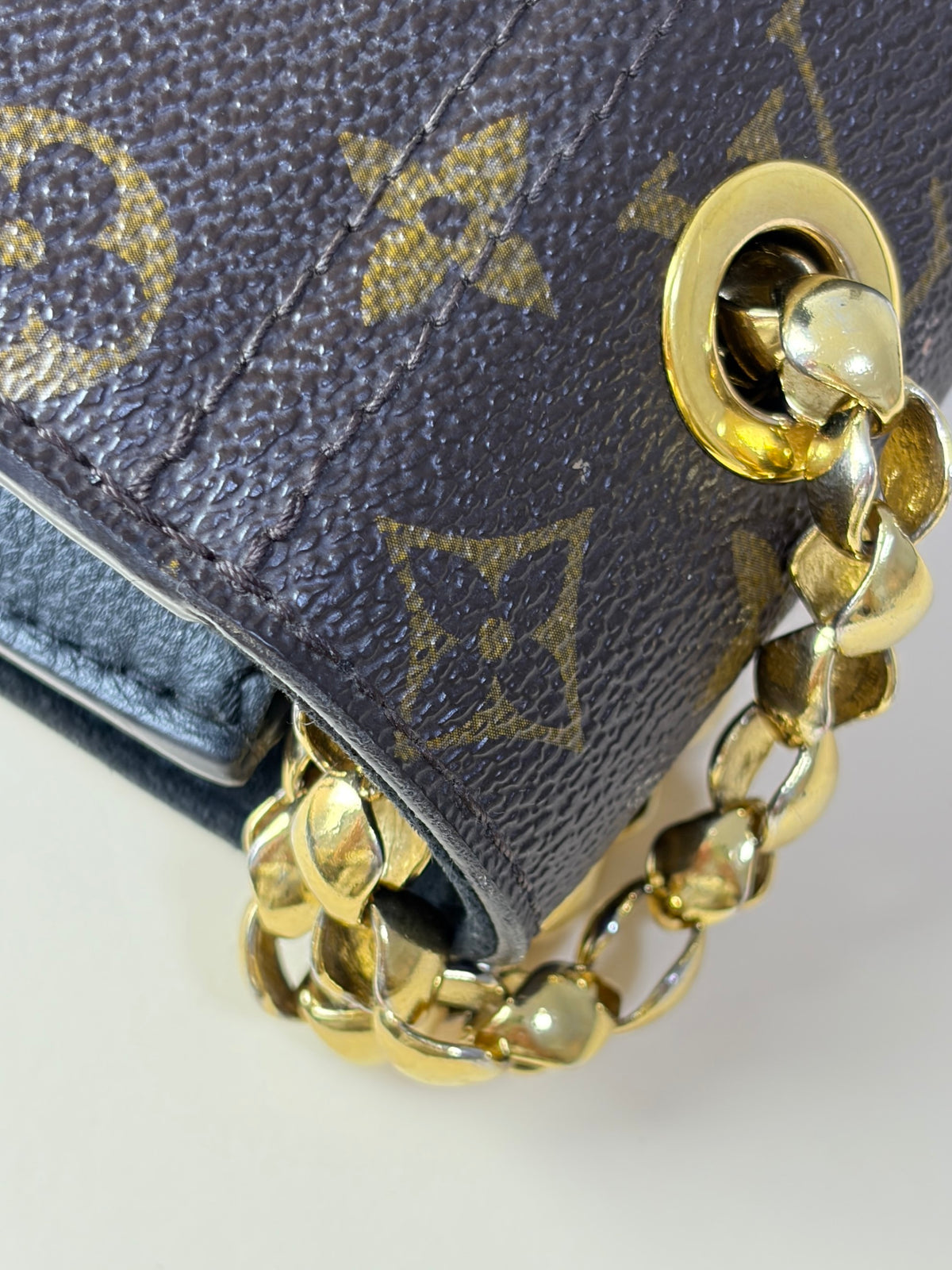 Louis Vuitton monogram canvas black victorie shoulder bag