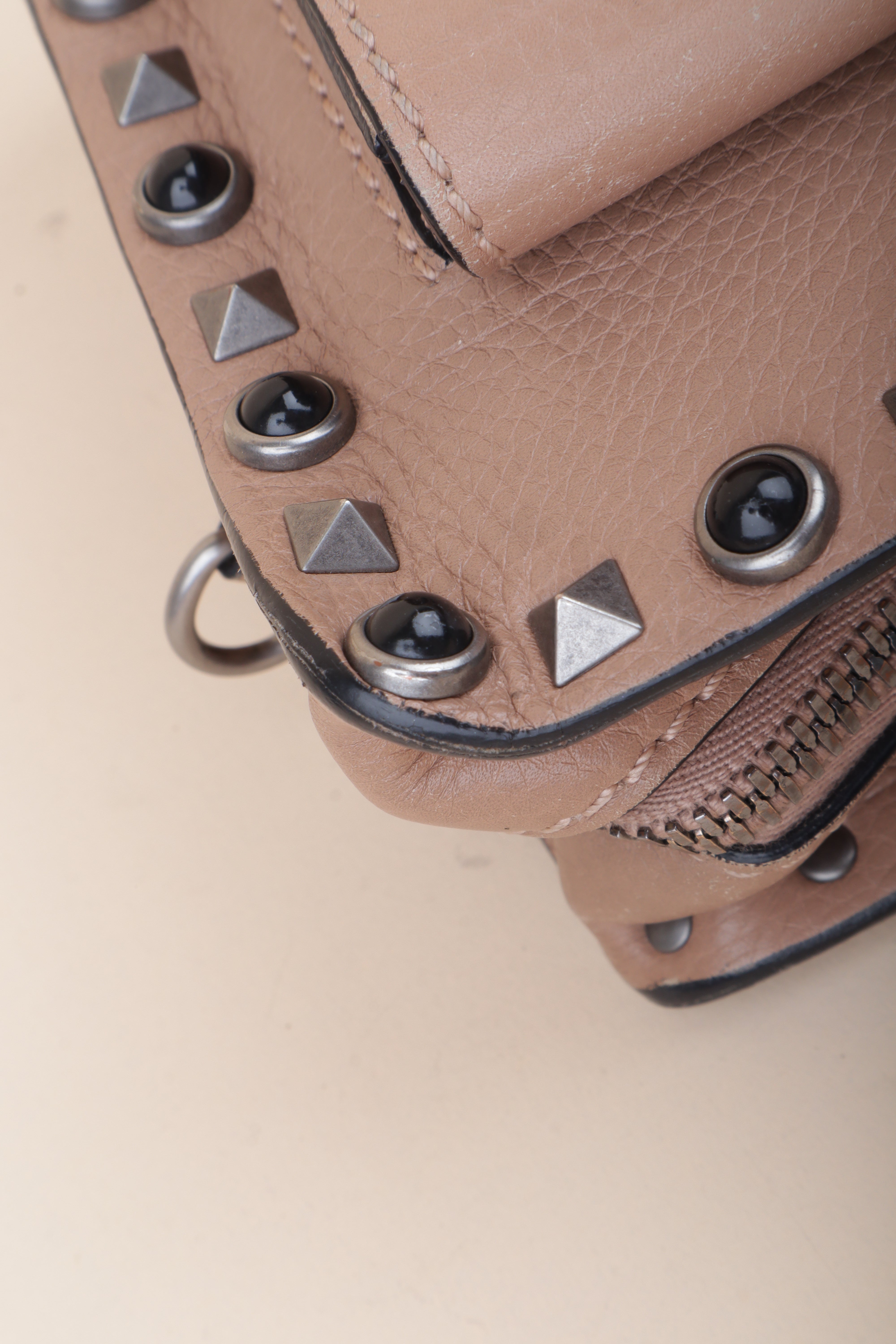 VALENTINO rolling Rockstad garavani with guitar canvas stra-shoulder bag-Valentino-The Closet Egypt