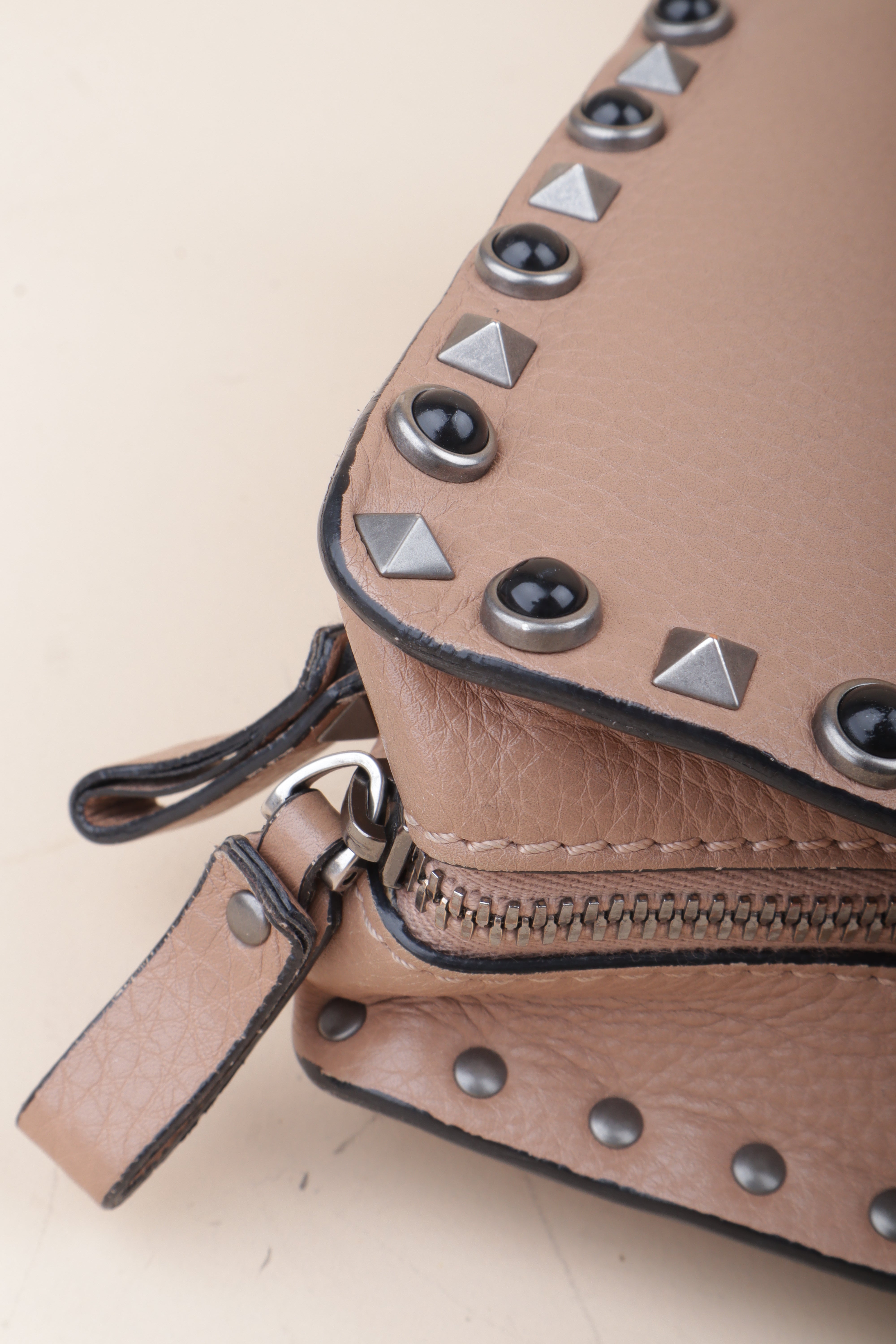 VALENTINO rolling Rockstad garavani with guitar canvas stra-shoulder bag-Valentino-The Closet Egypt