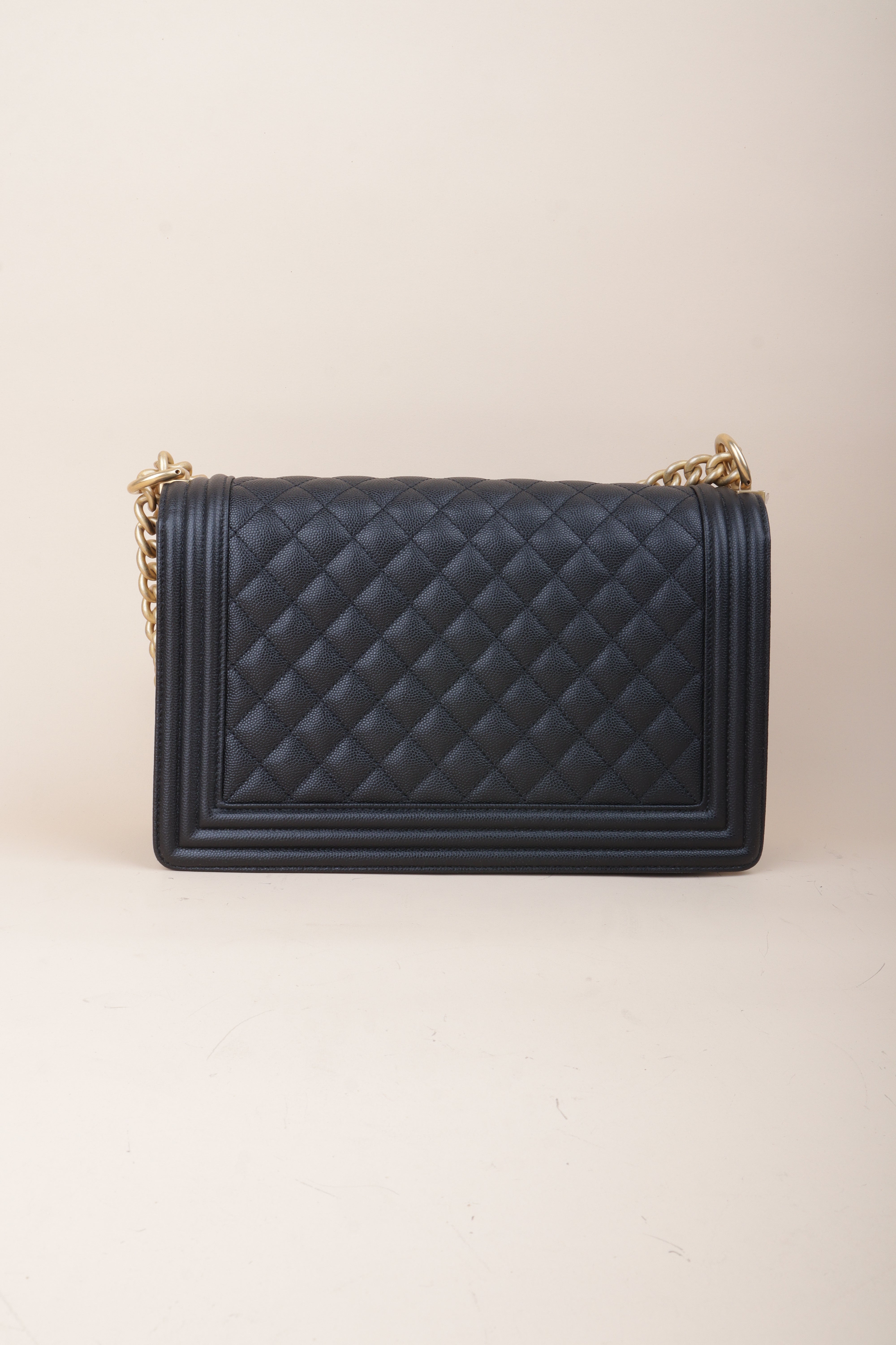 Chanel black Boy Medium Bag-shoulder bag-Chanel-The Closet Egypt