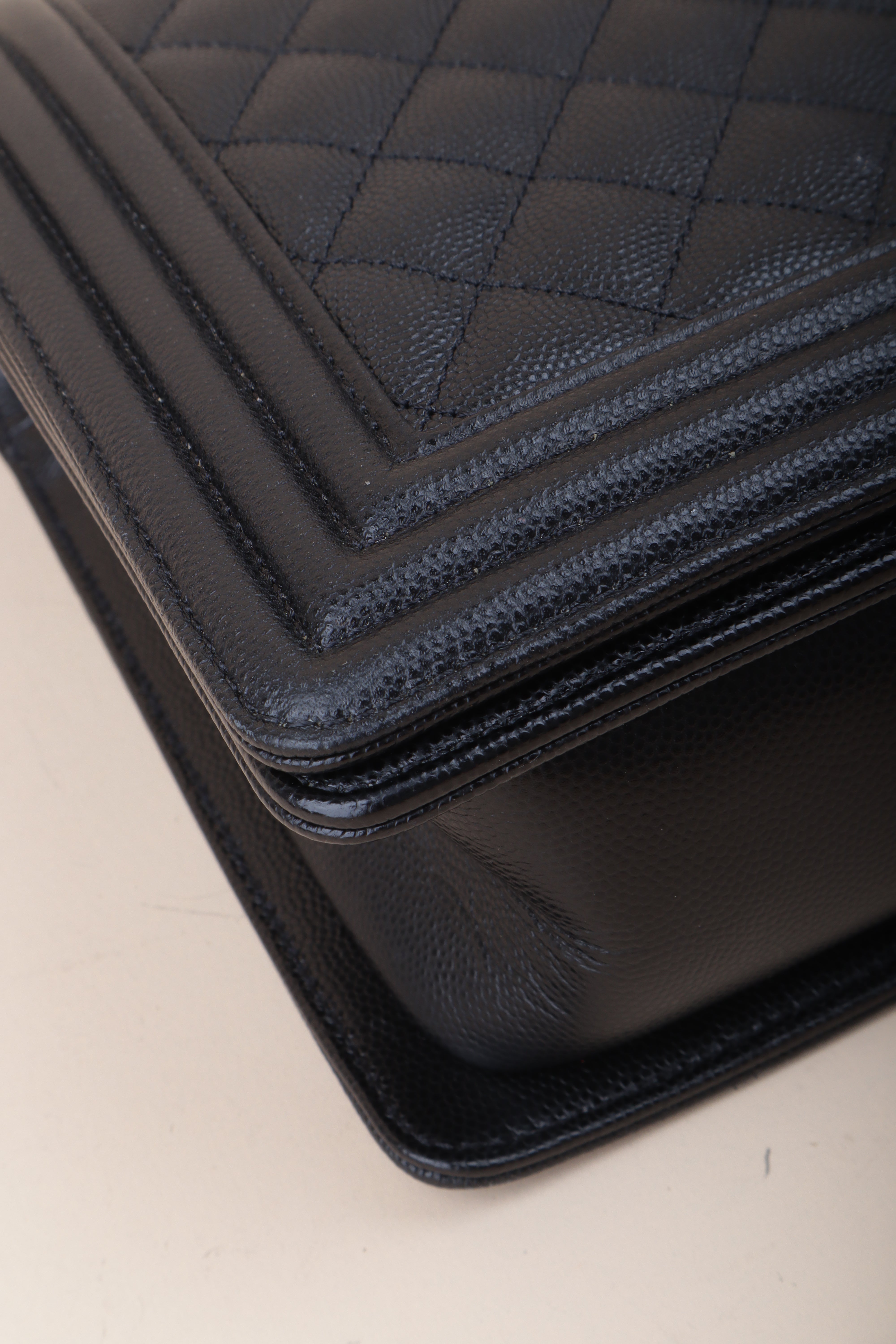 Chanel black Boy Medium Bag-shoulder bag-Chanel-The Closet Egypt
