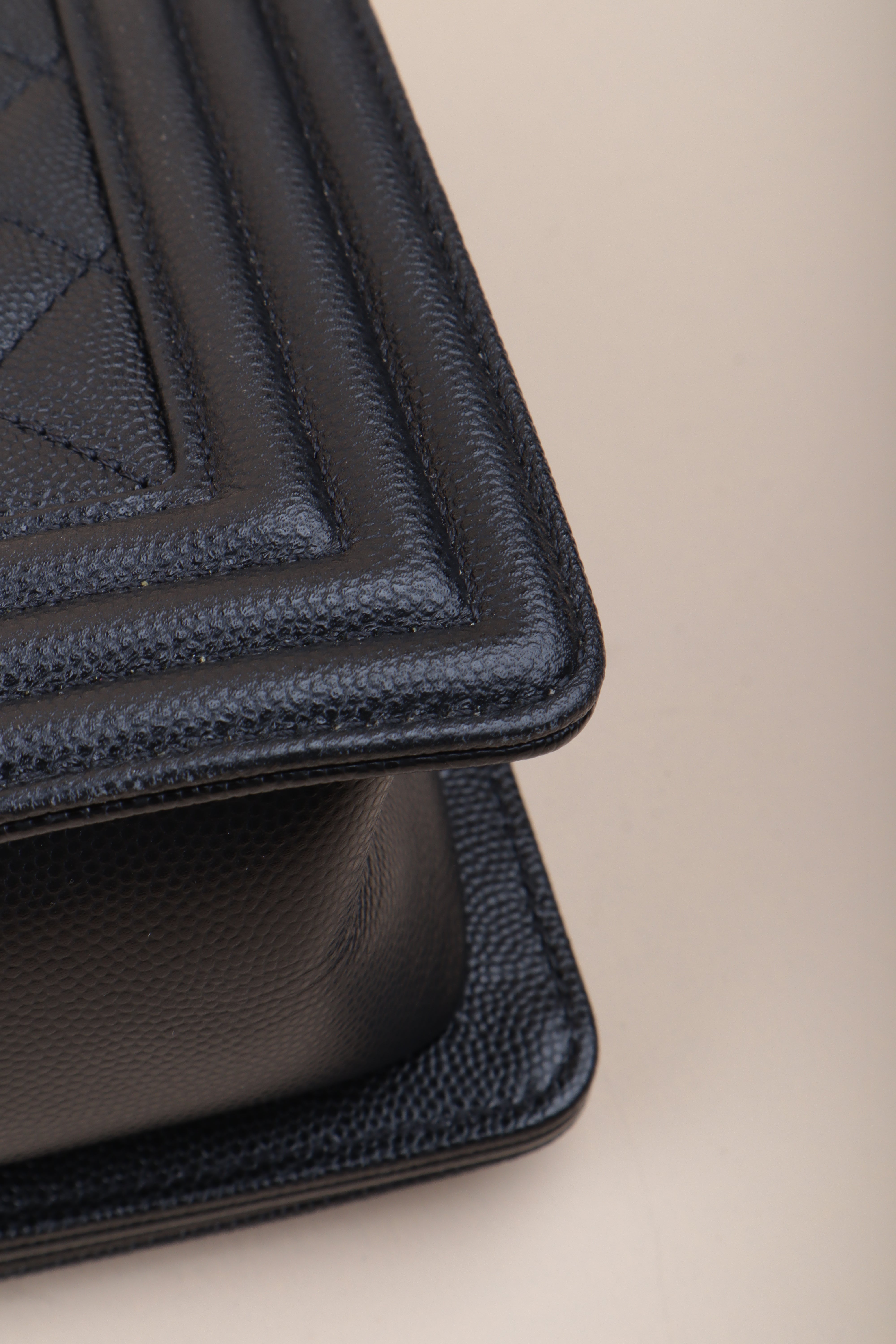 Chanel black Boy Medium Bag-shoulder bag-Chanel-The Closet Egypt