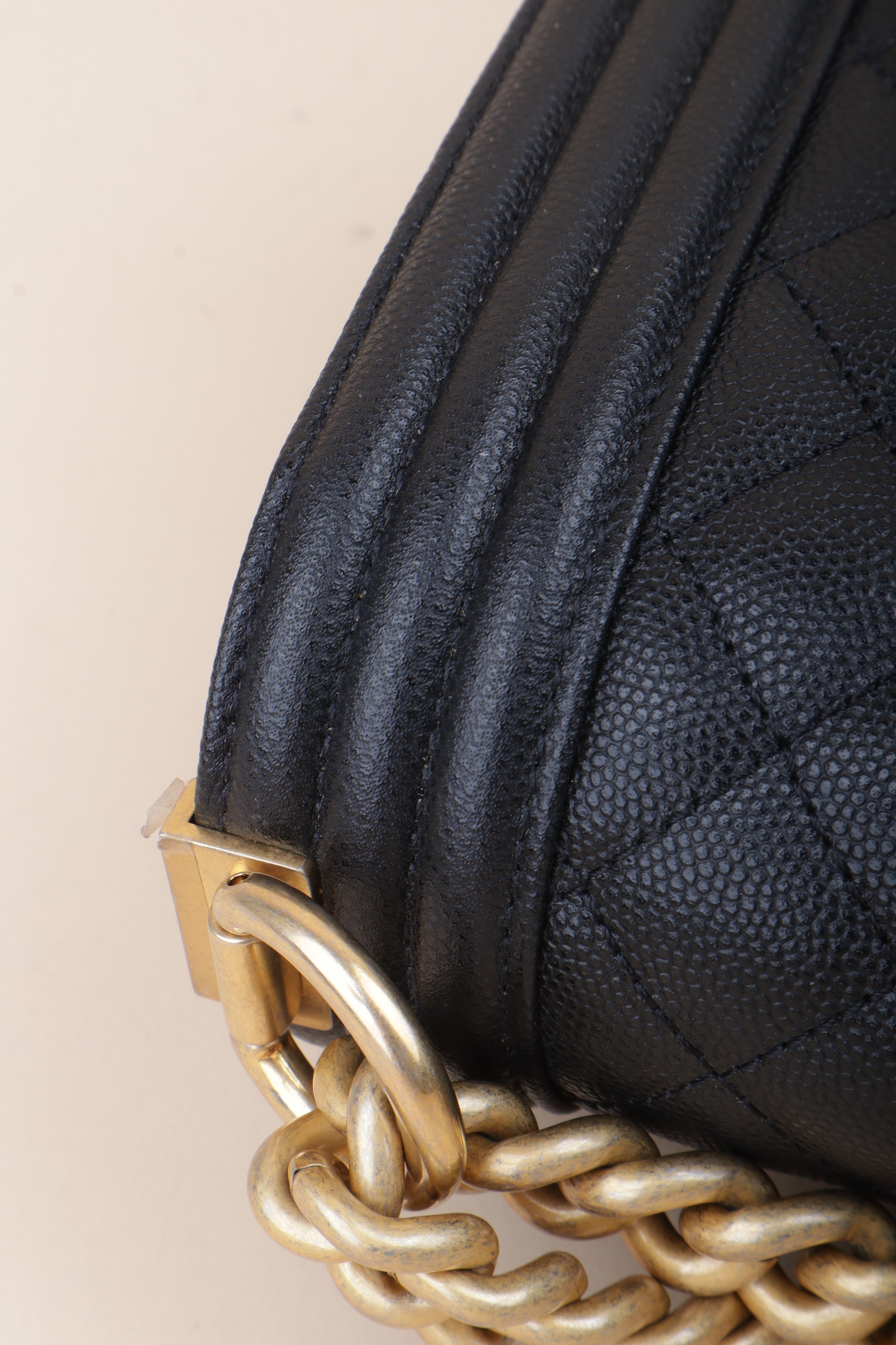 Chanel black Boy Medium Bag-shoulder bag-Chanel-The Closet Egypt