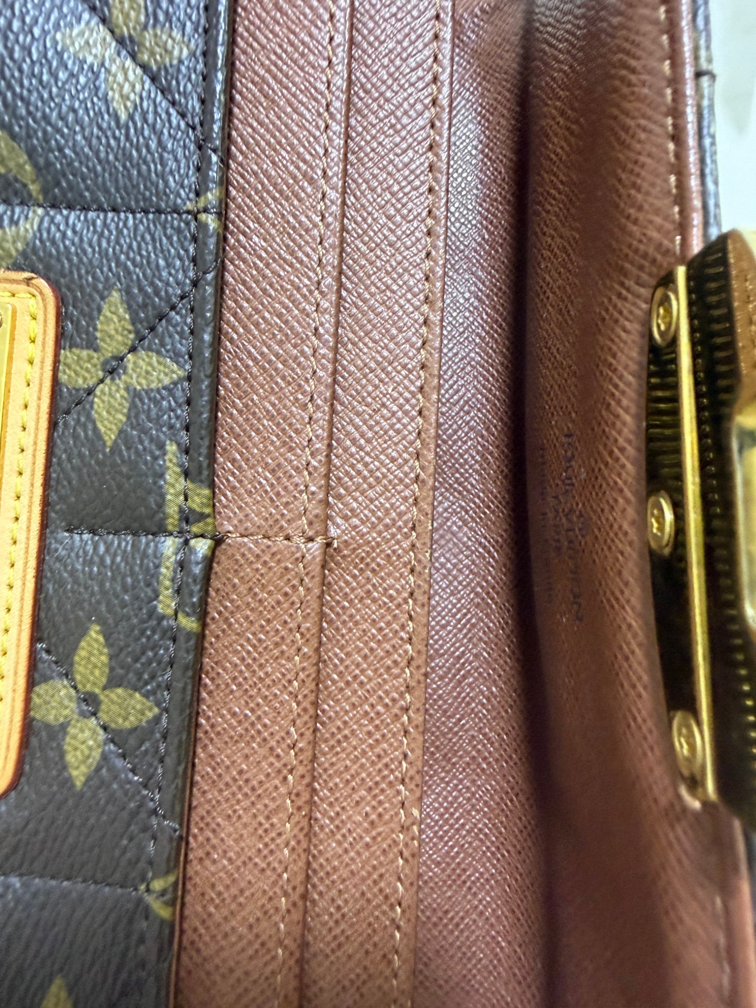 Louis Vuitton Monogram Etoile Sarah Long Wallet