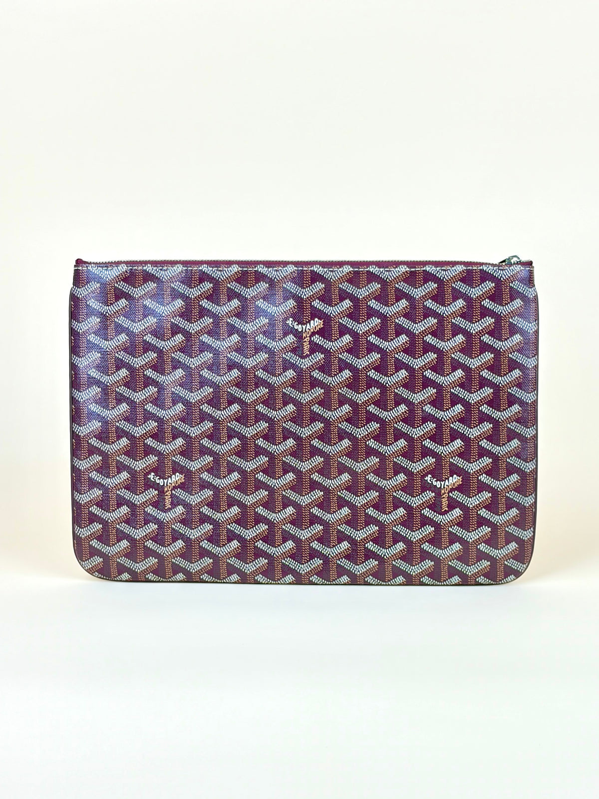 Goyard euro Burgandy go yardine senat mm pouch