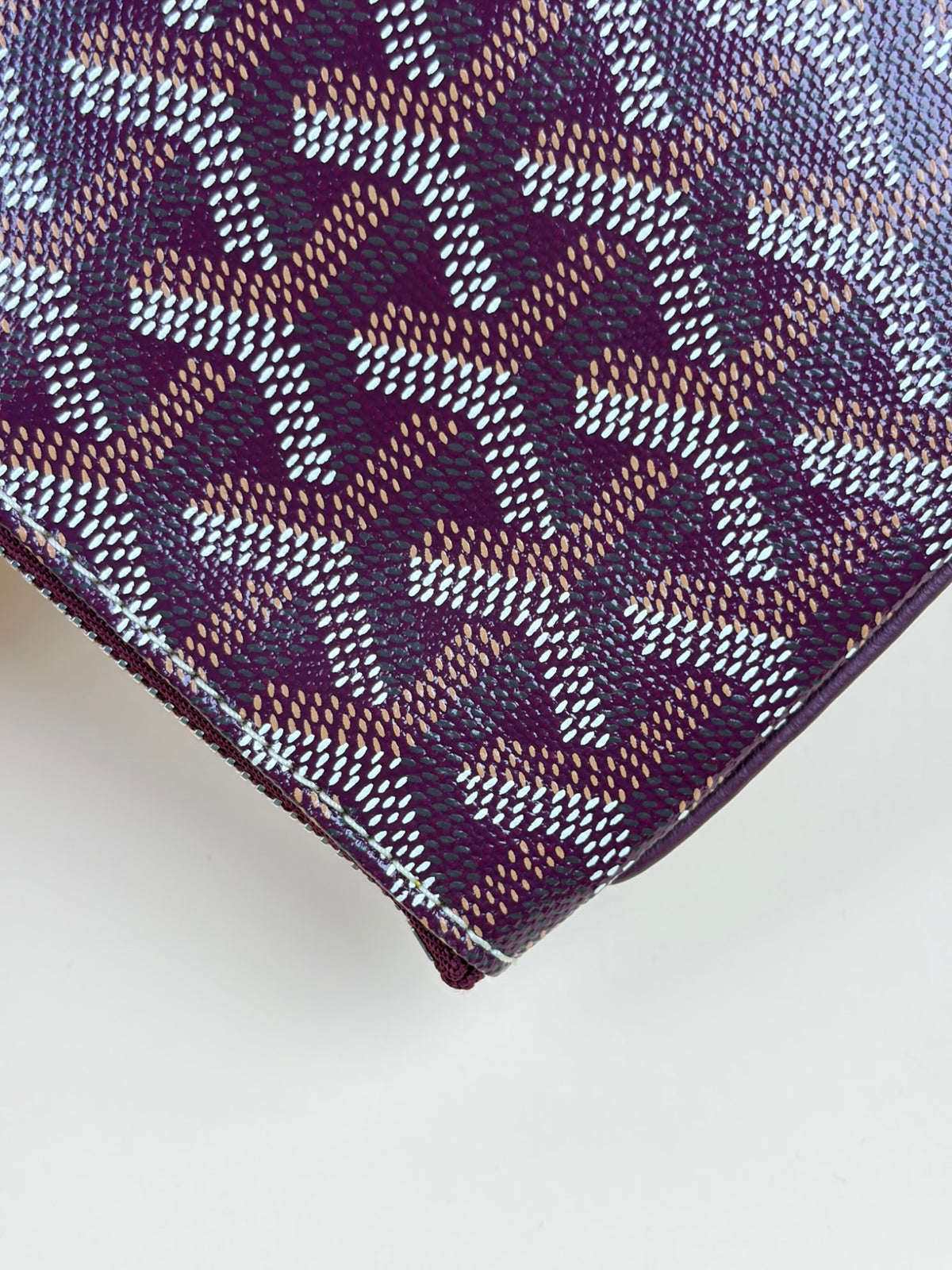 Goyard euro Burgandy go yardine senat mm pouch
