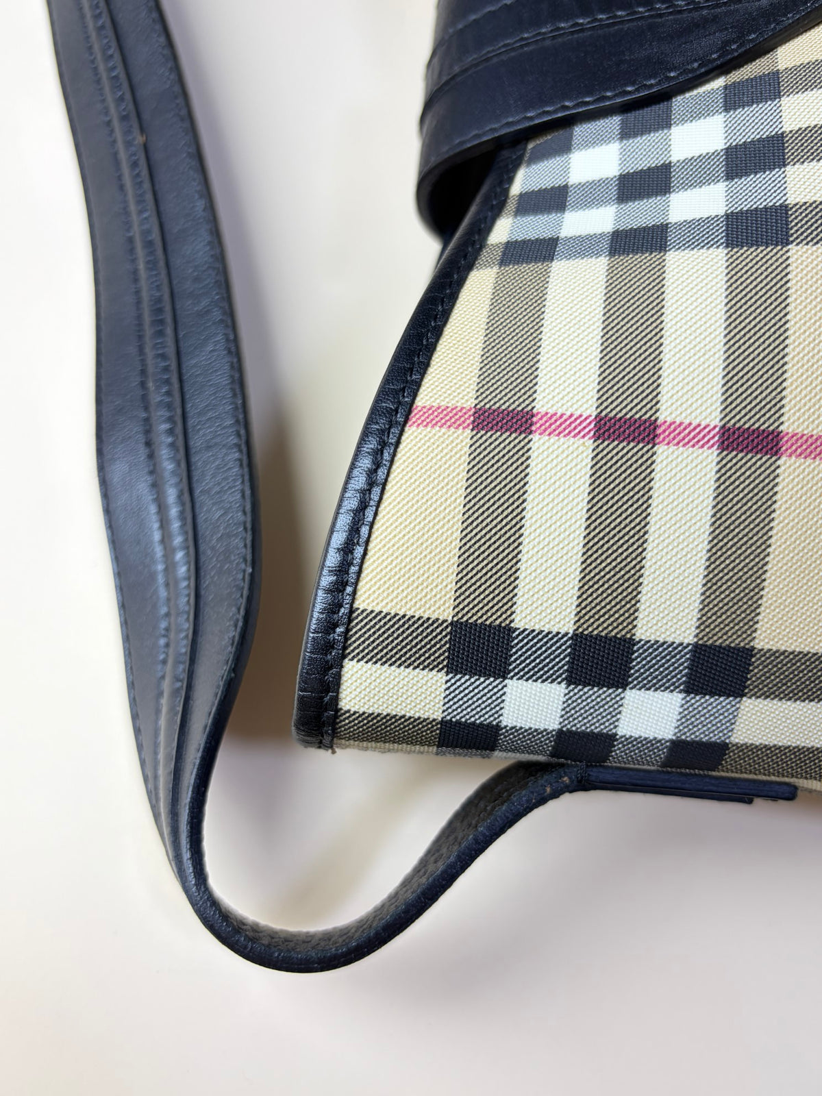Burberry prorsum nova check shoulder bag