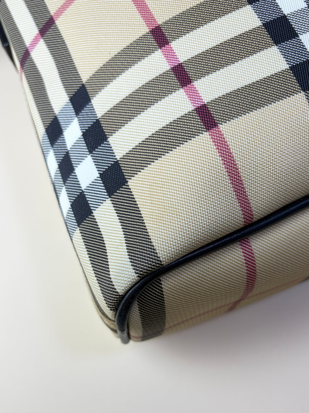 Burberry prorsum nova check shoulder bag