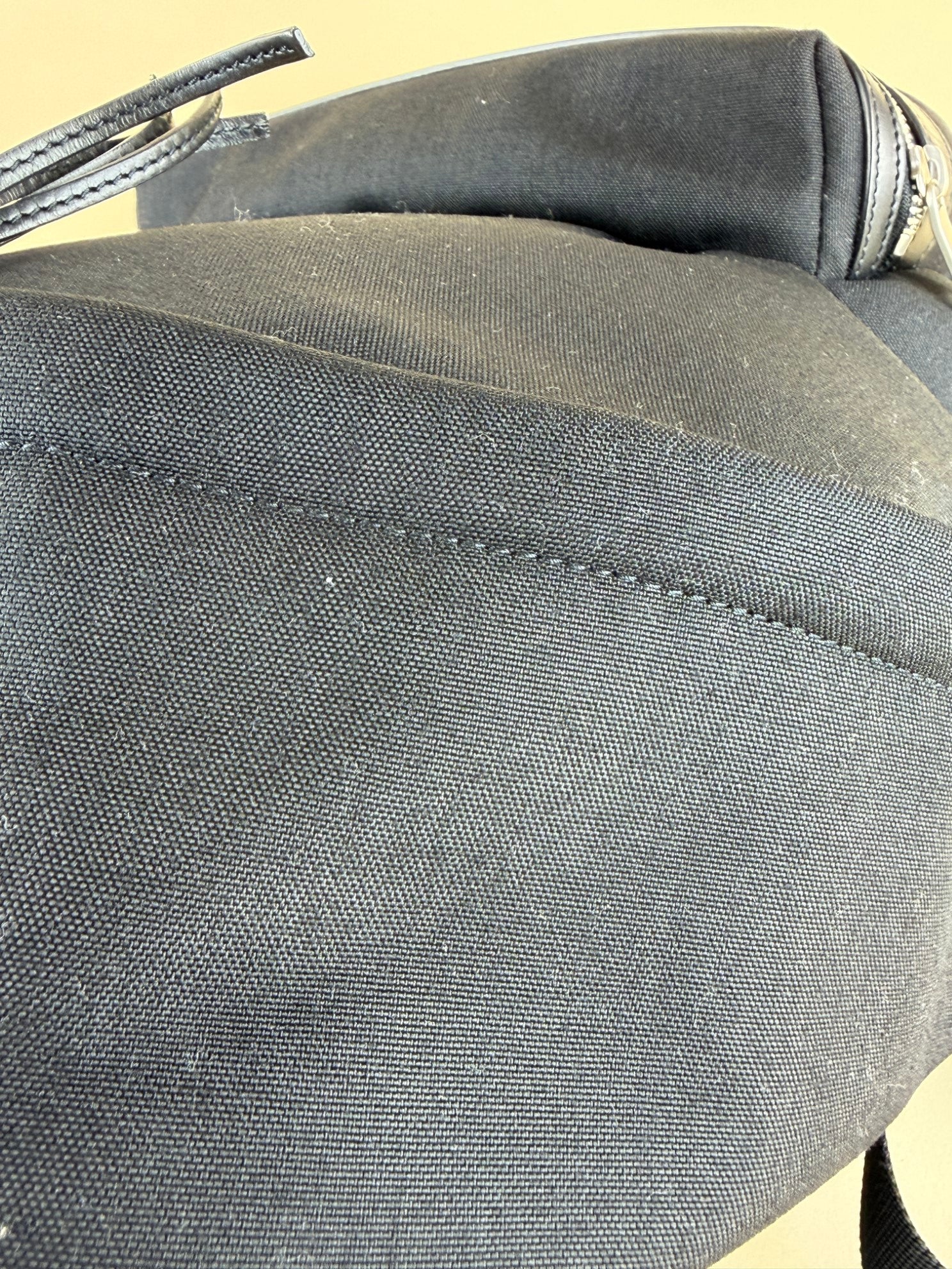 YSL Black Giant City Backpack Bag