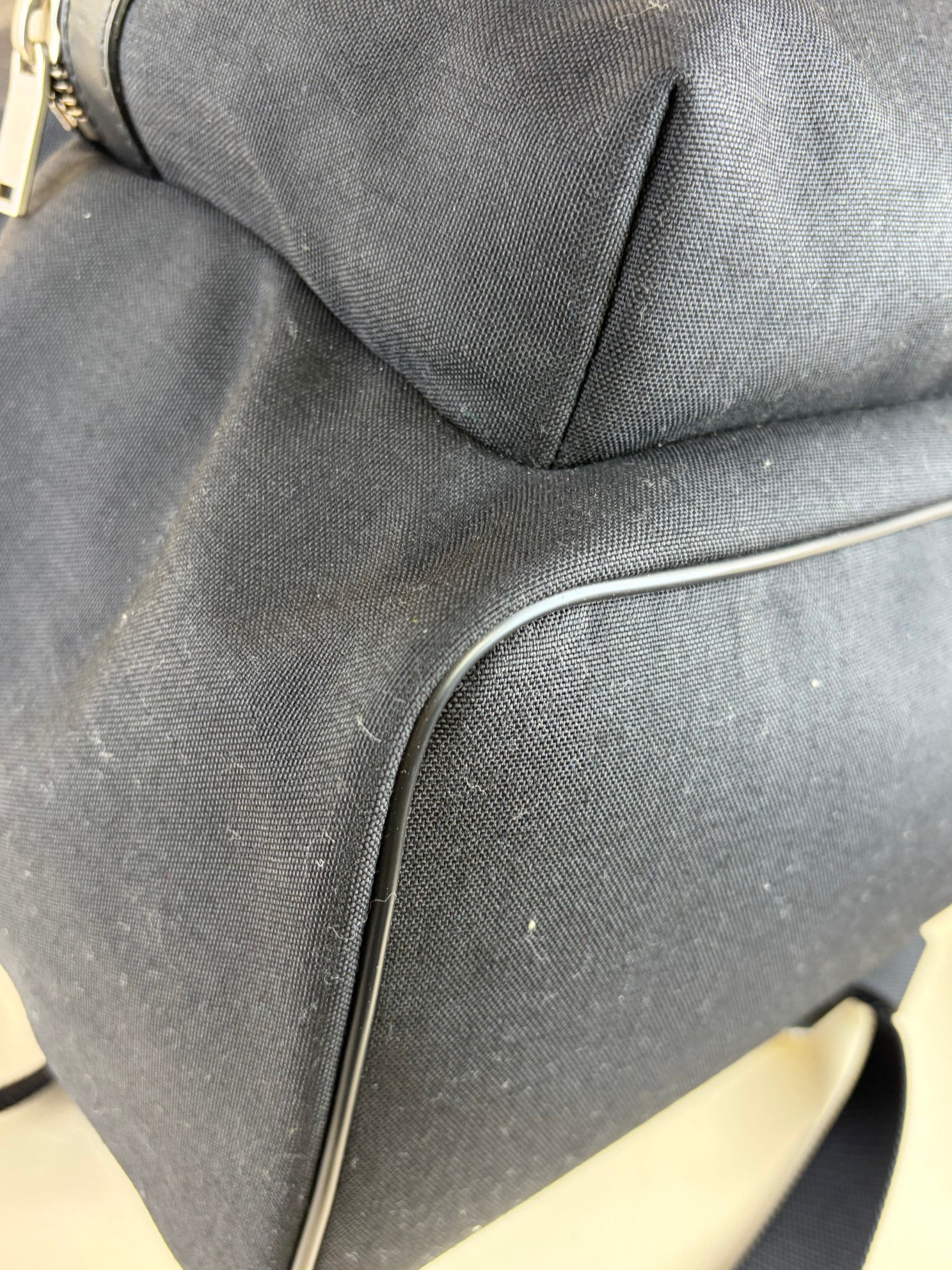 YSL Black Giant City Backpack Bag