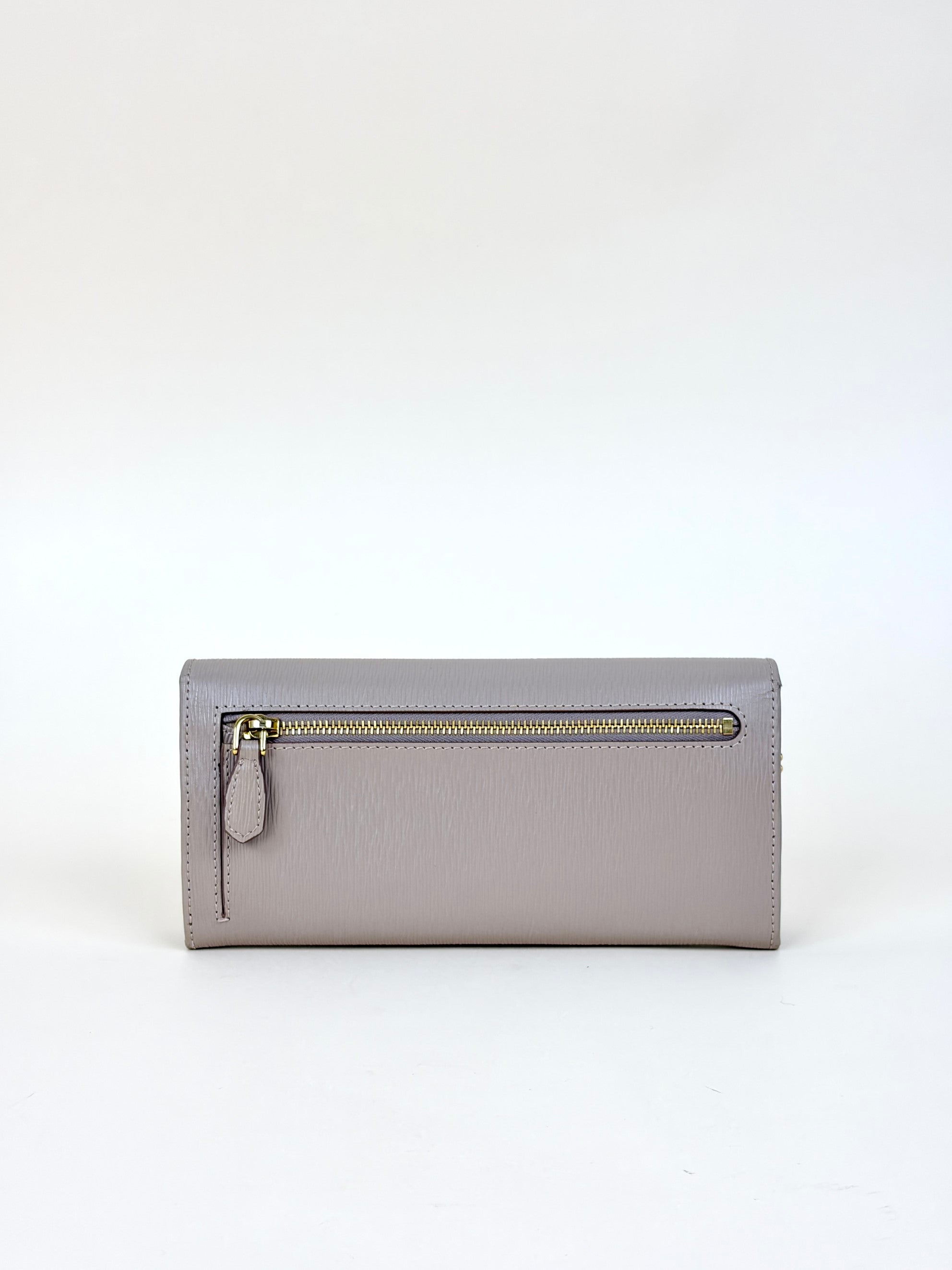 Prada Cammeo vitello move leather continental wallet
