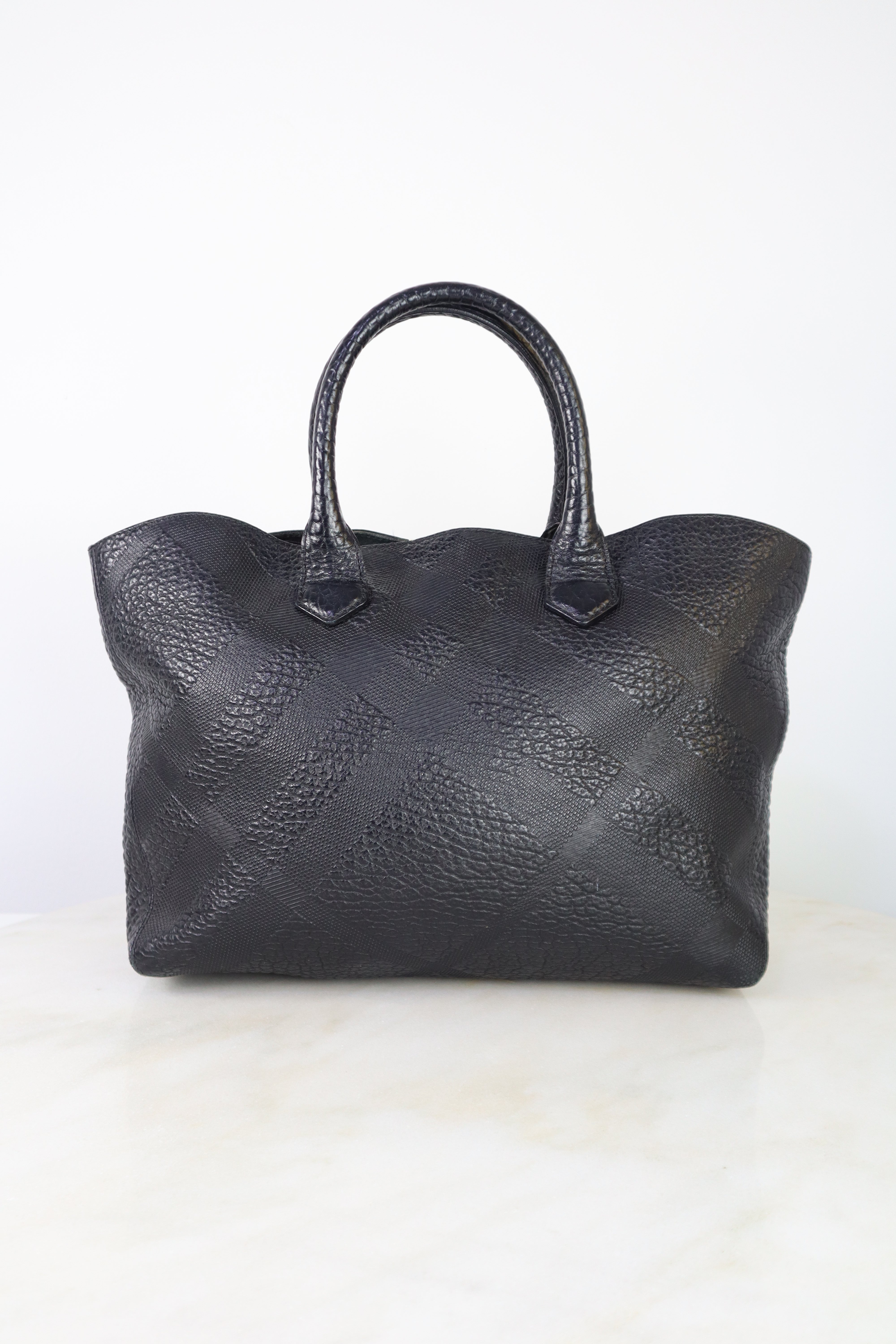 Burberry Black Dewsbury Tote Shoulder Bag