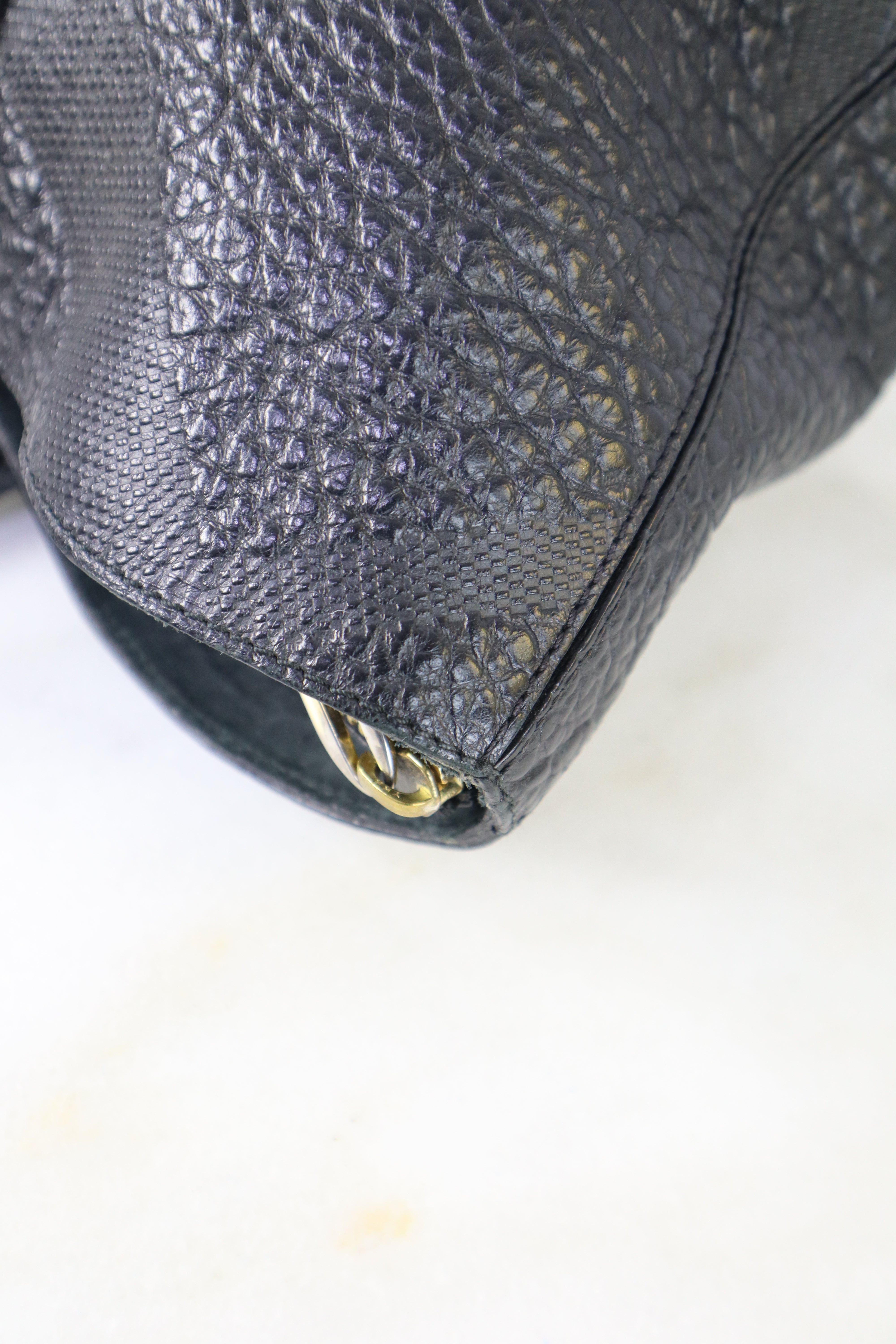 Burberry Black Dewsbury Tote Shoulder Bag
