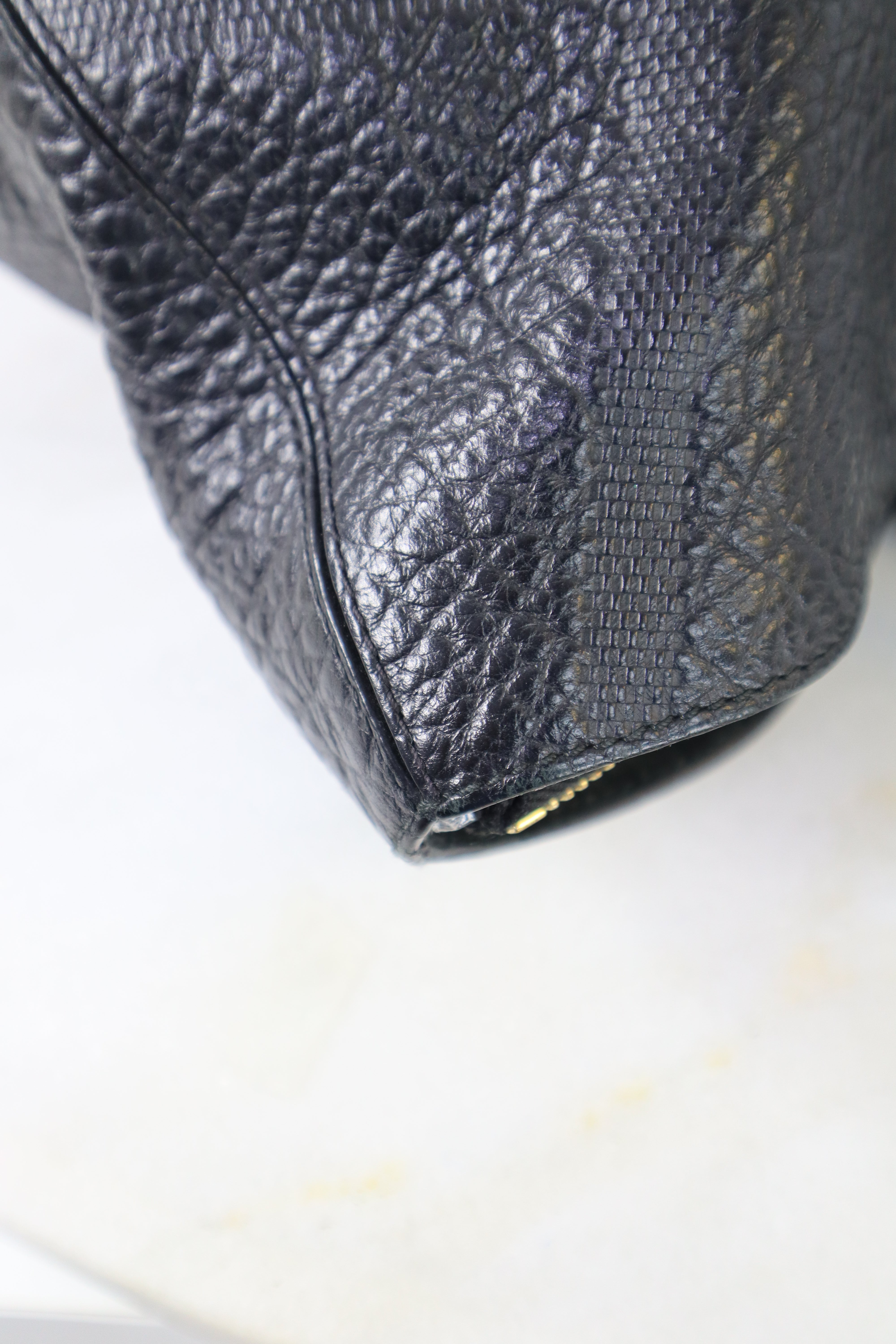 Burberry Black Dewsbury Tote Shoulder Bag