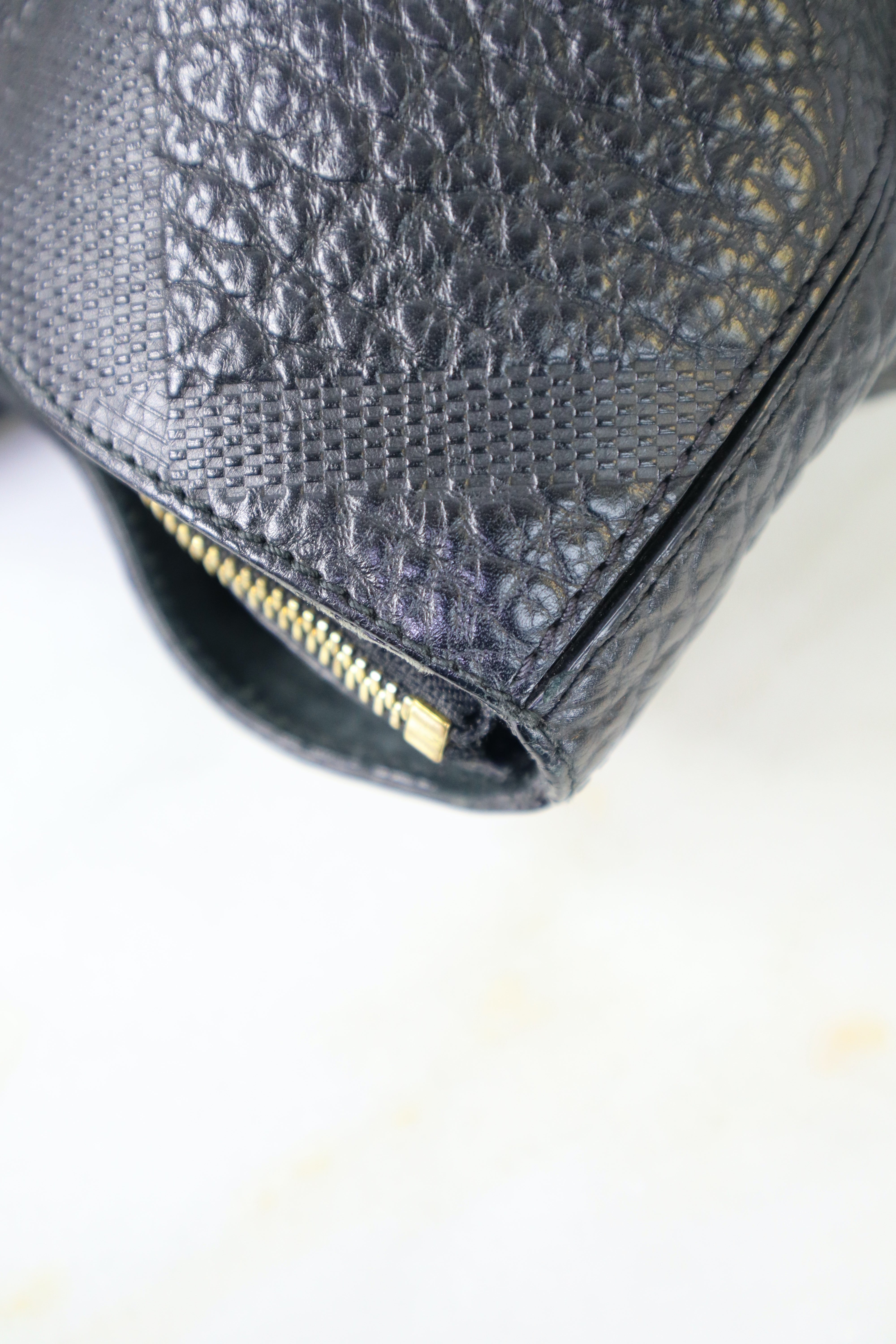 Burberry Black Dewsbury Tote Shoulder Bag
