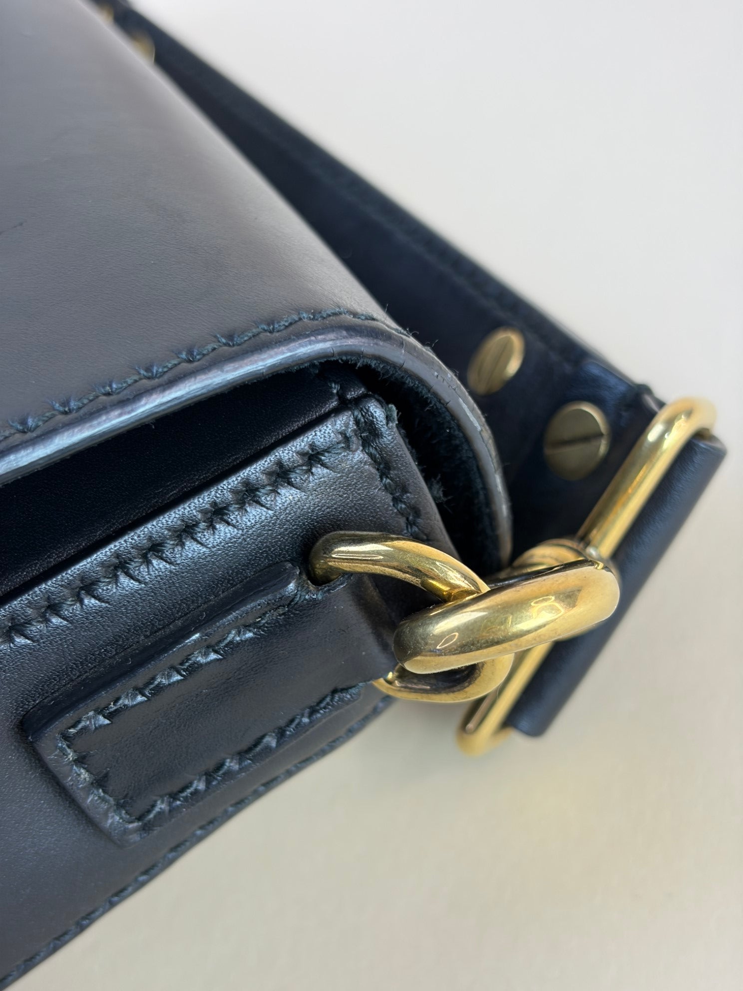 Christian Dior Black J'adior Flap Shoulder Bag