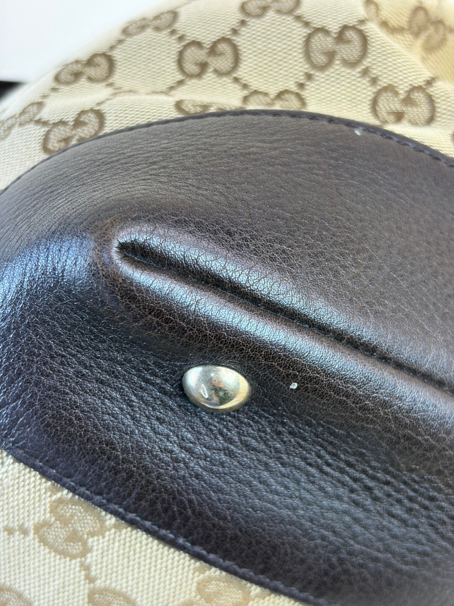 Gucci Bicolor Vintage Web Dressage Shoulder Bag
