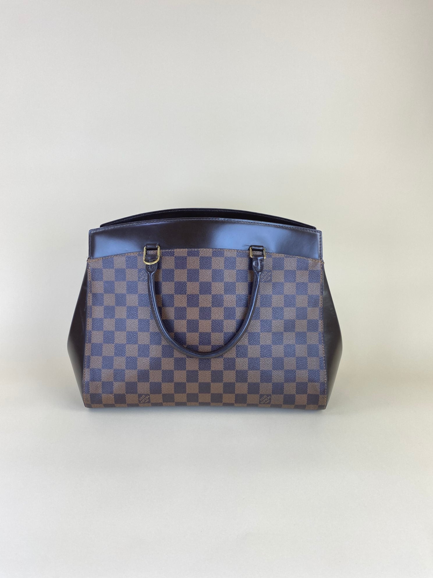 Louis Vuitton Damier Ebene Rivoli  MM Bag with Strap