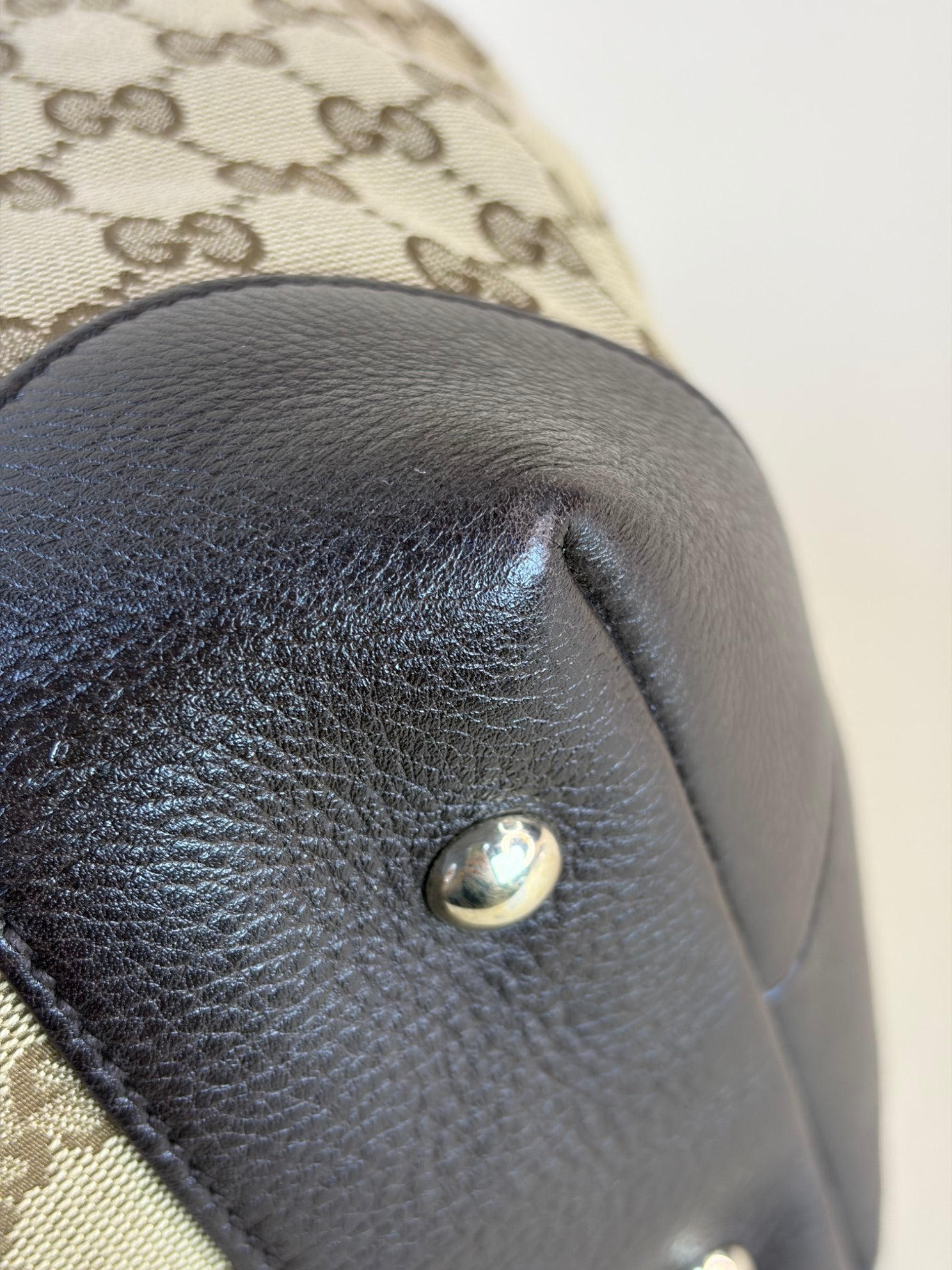Gucci Bicolor Vintage Web Dressage Shoulder Bag