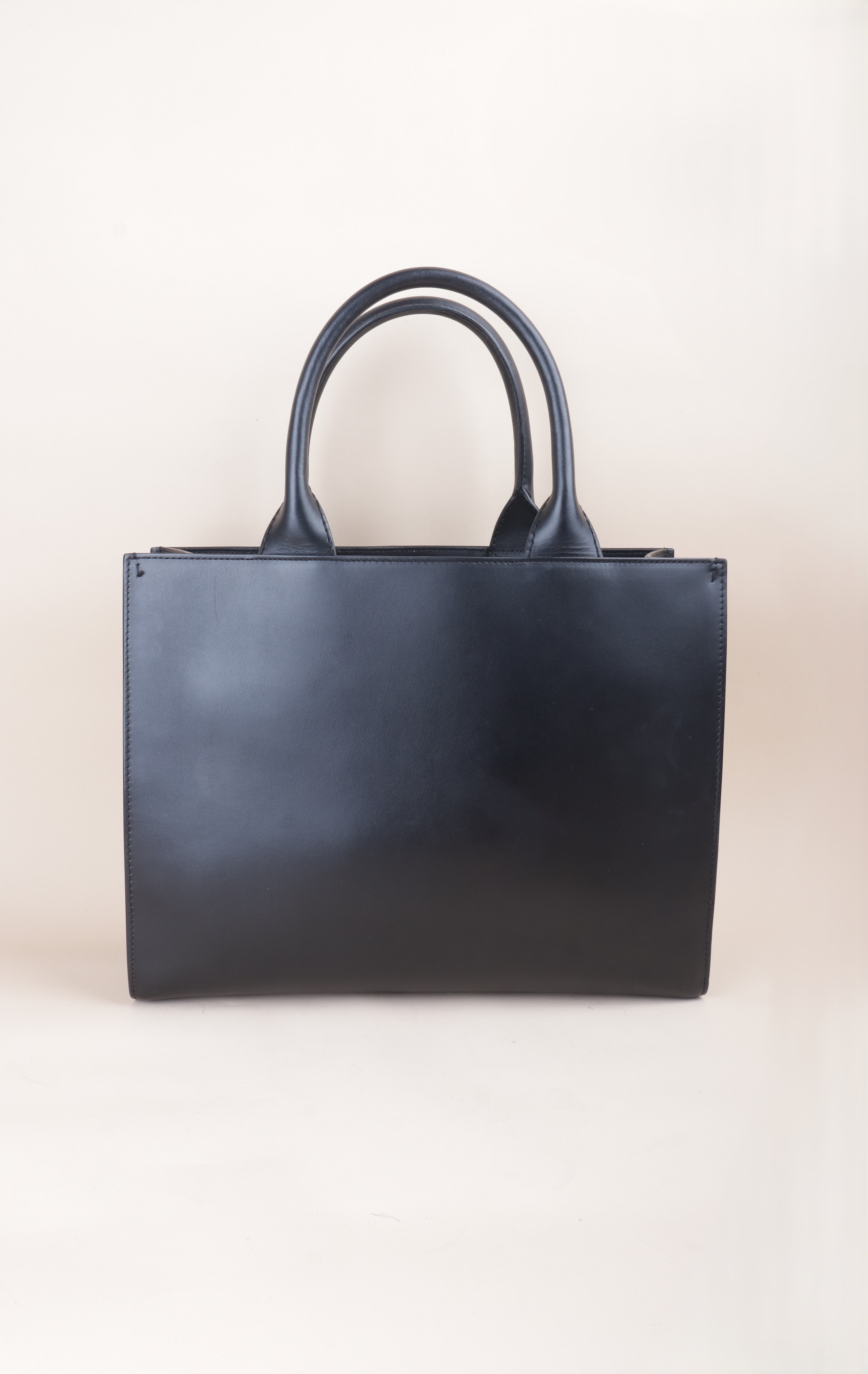 Dolce & Gabbana BLACK&GRAY MEDUIM LEATHER DG DAILY