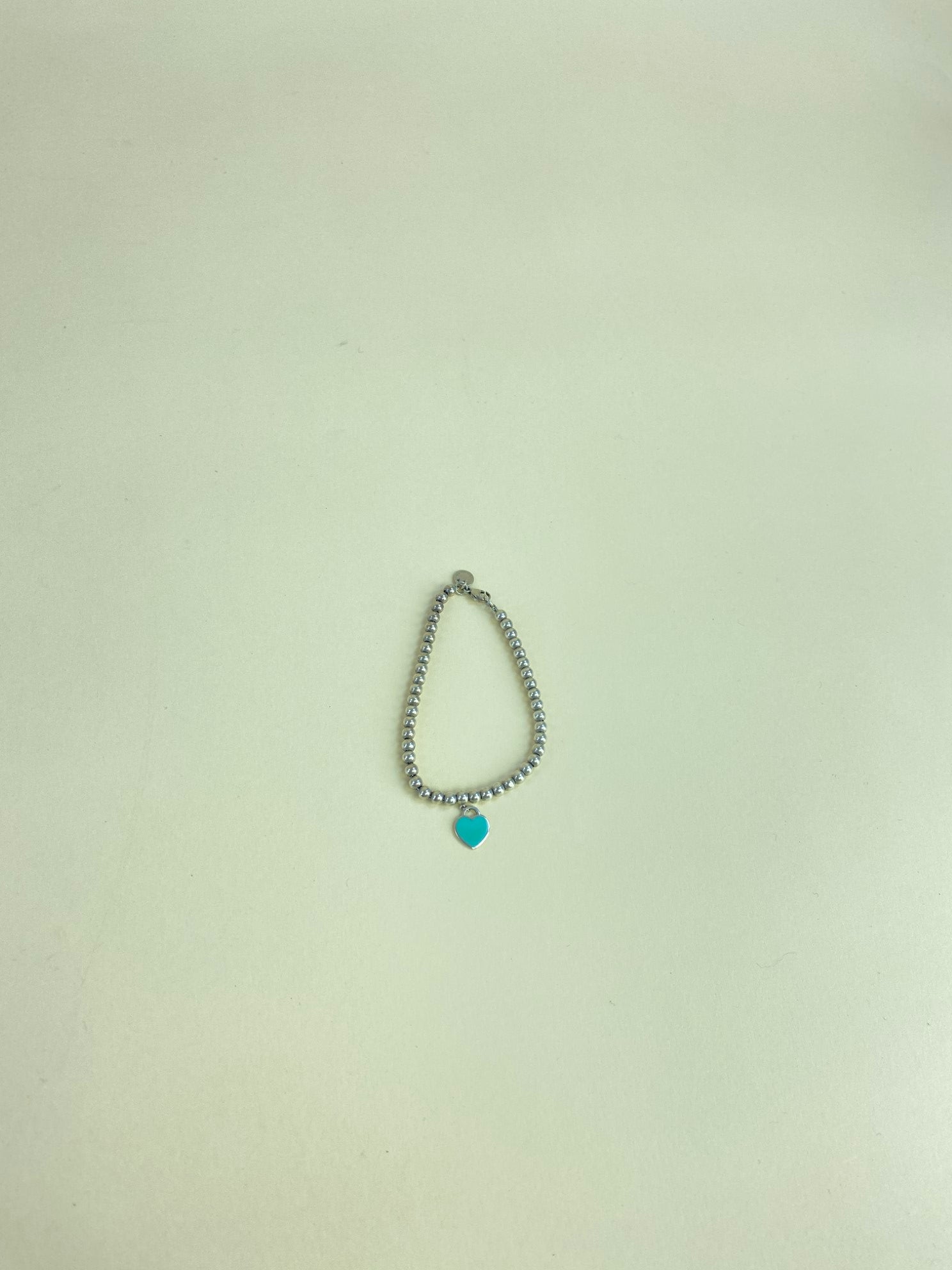 Tiffany & Co. Blue return to tiffany blue Heart bead bracelet