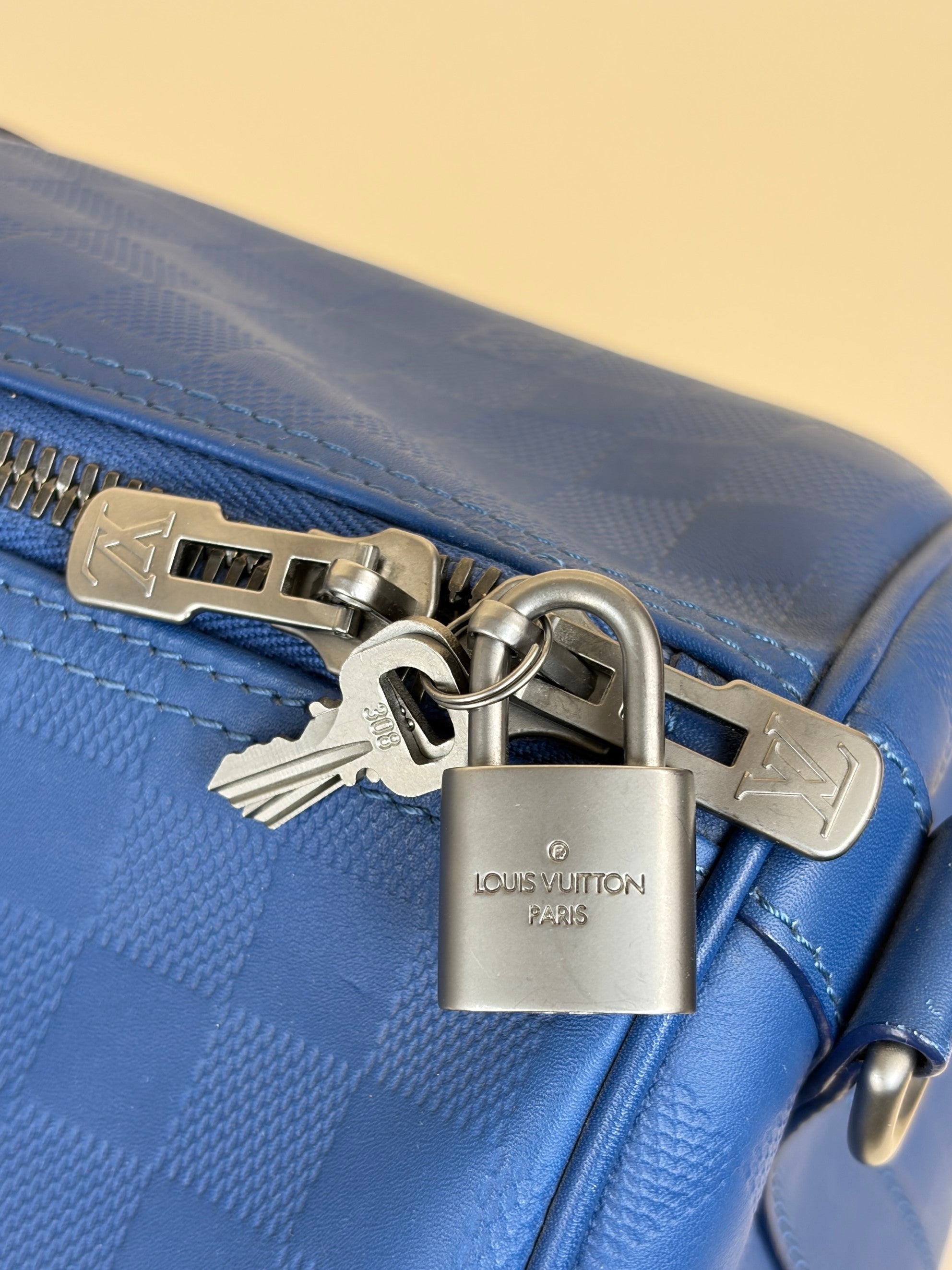 Louis Vuitton Neptune Damier Infini Keepall Bandouliere 45 bag