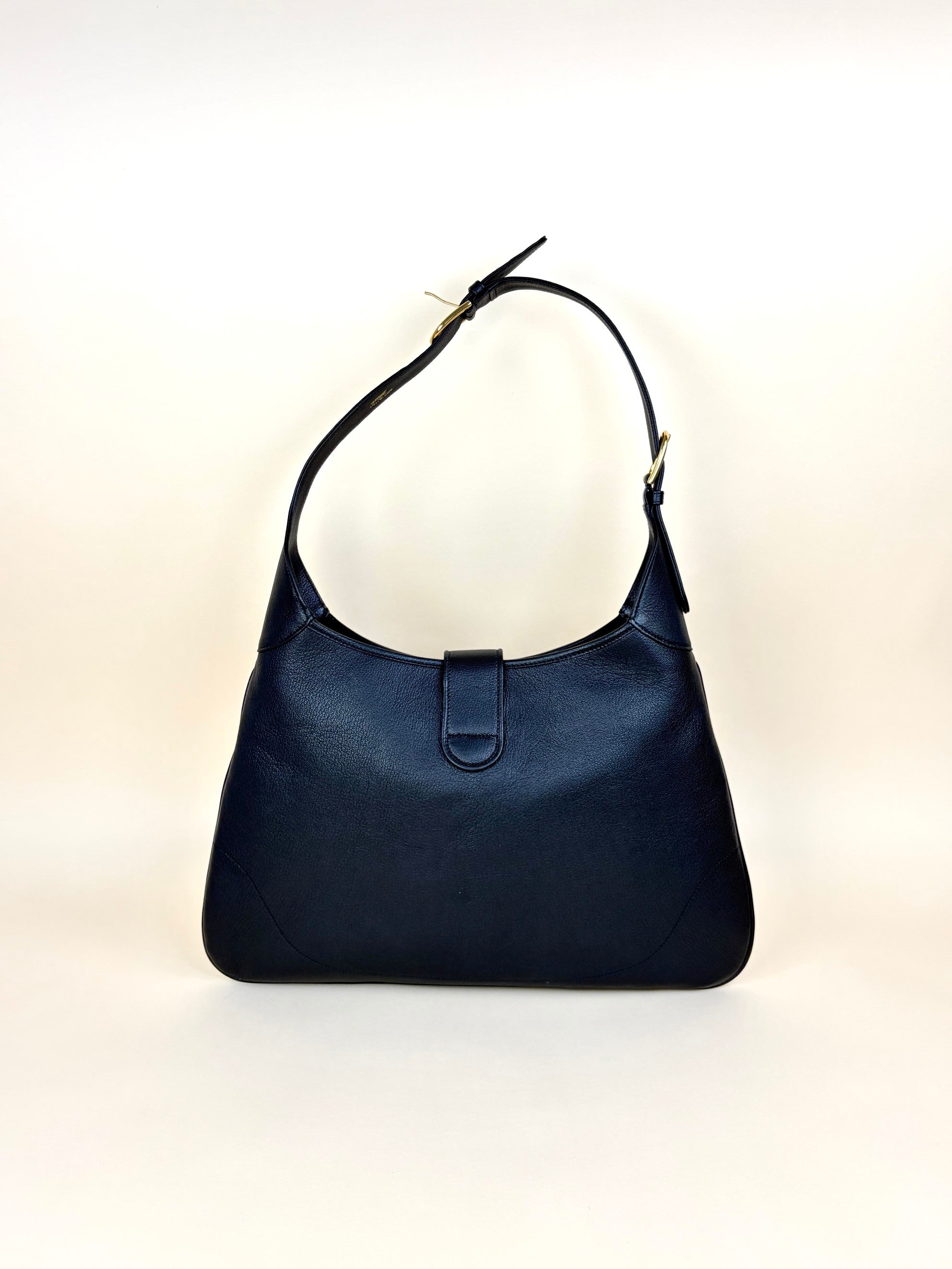 Gucci Black Aphrodite Large Shoulder Bag with Strap