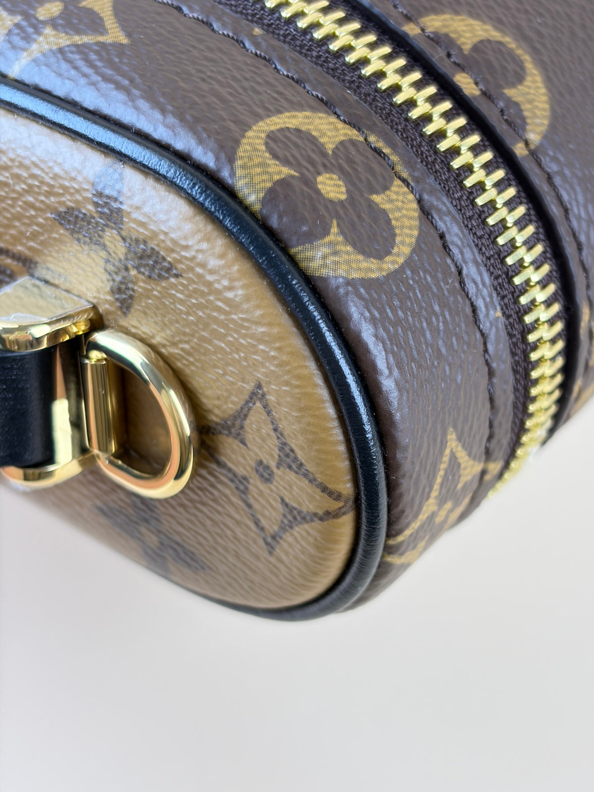 Louis Vuitton Vanity Chain Pouch monogram reverse canvas