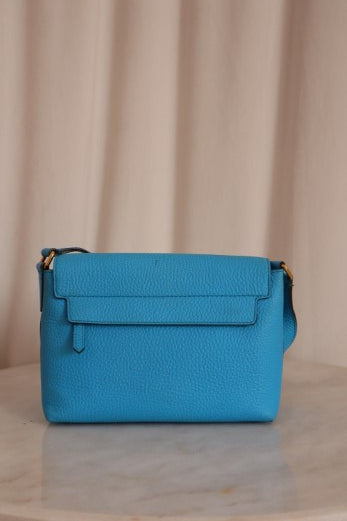 Burberry Turquoise Burleigh Crossbody Bag