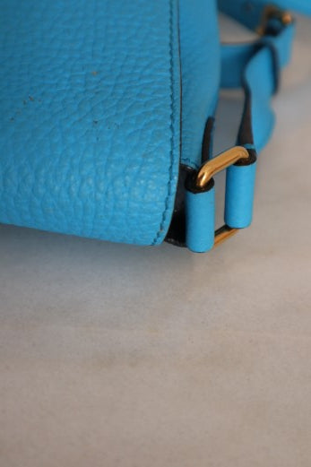 Burberry Turquoise Burleigh Crossbody Bag