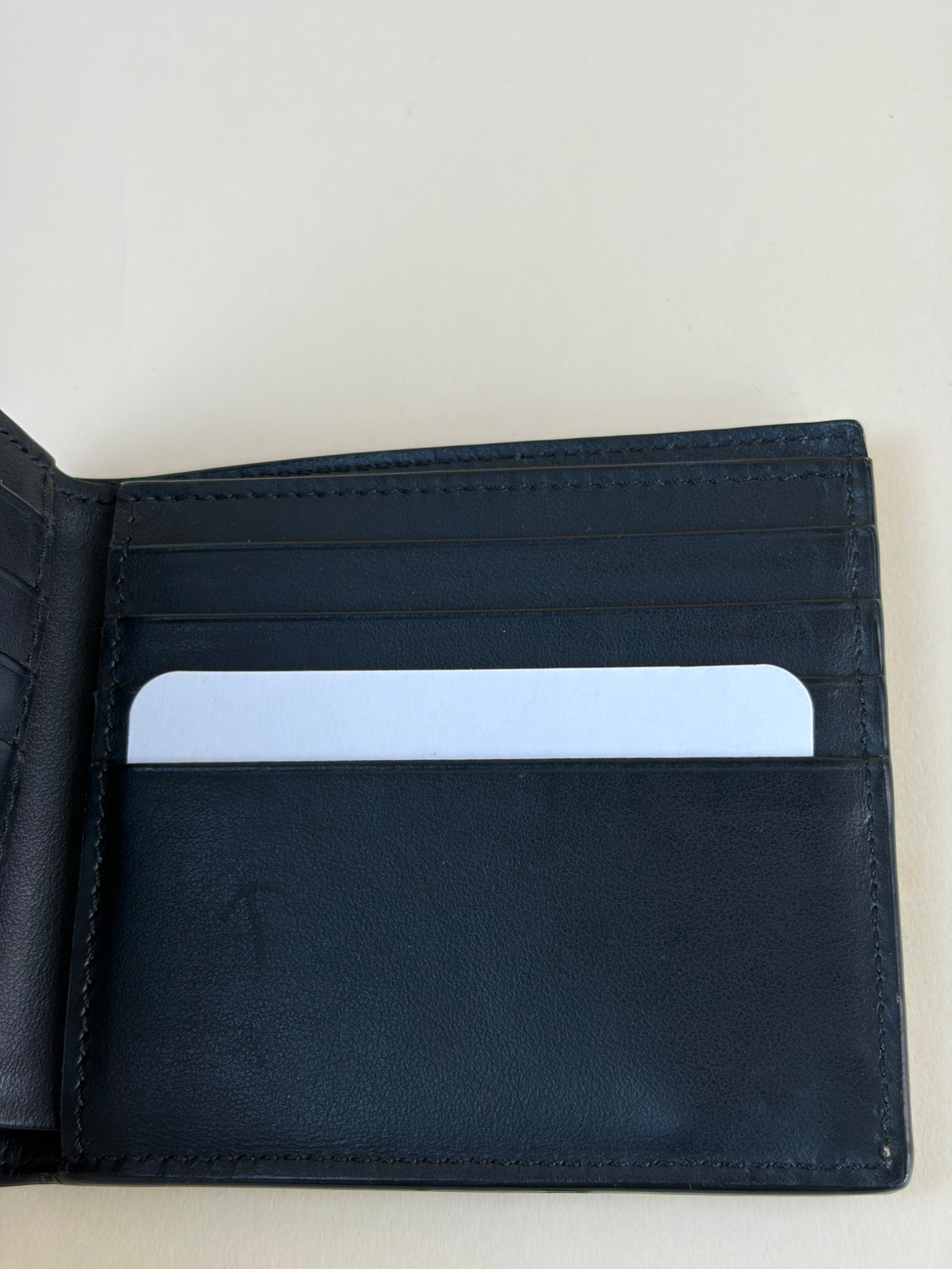 Burberry Vintage Check E-Canvas International Bi-fold Wallet