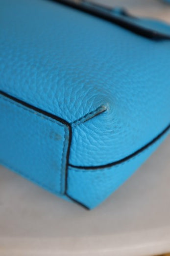 Burberry Turquoise Burleigh Crossbody Bag