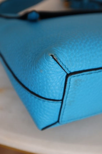 Burberry Turquoise Burleigh Crossbody Bag